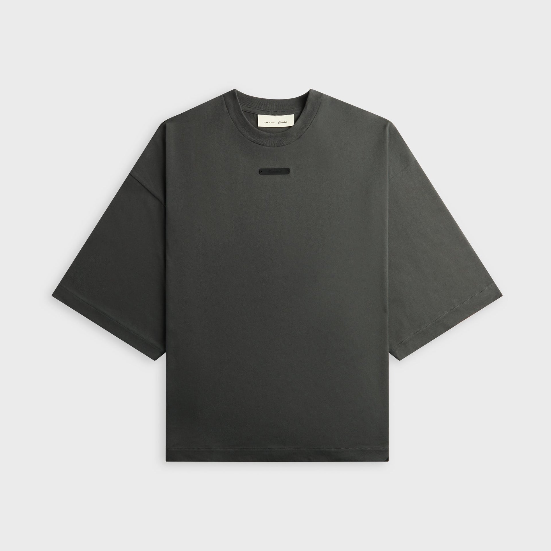 Essentials Merch Tee Boxy Fit - Iron Grey