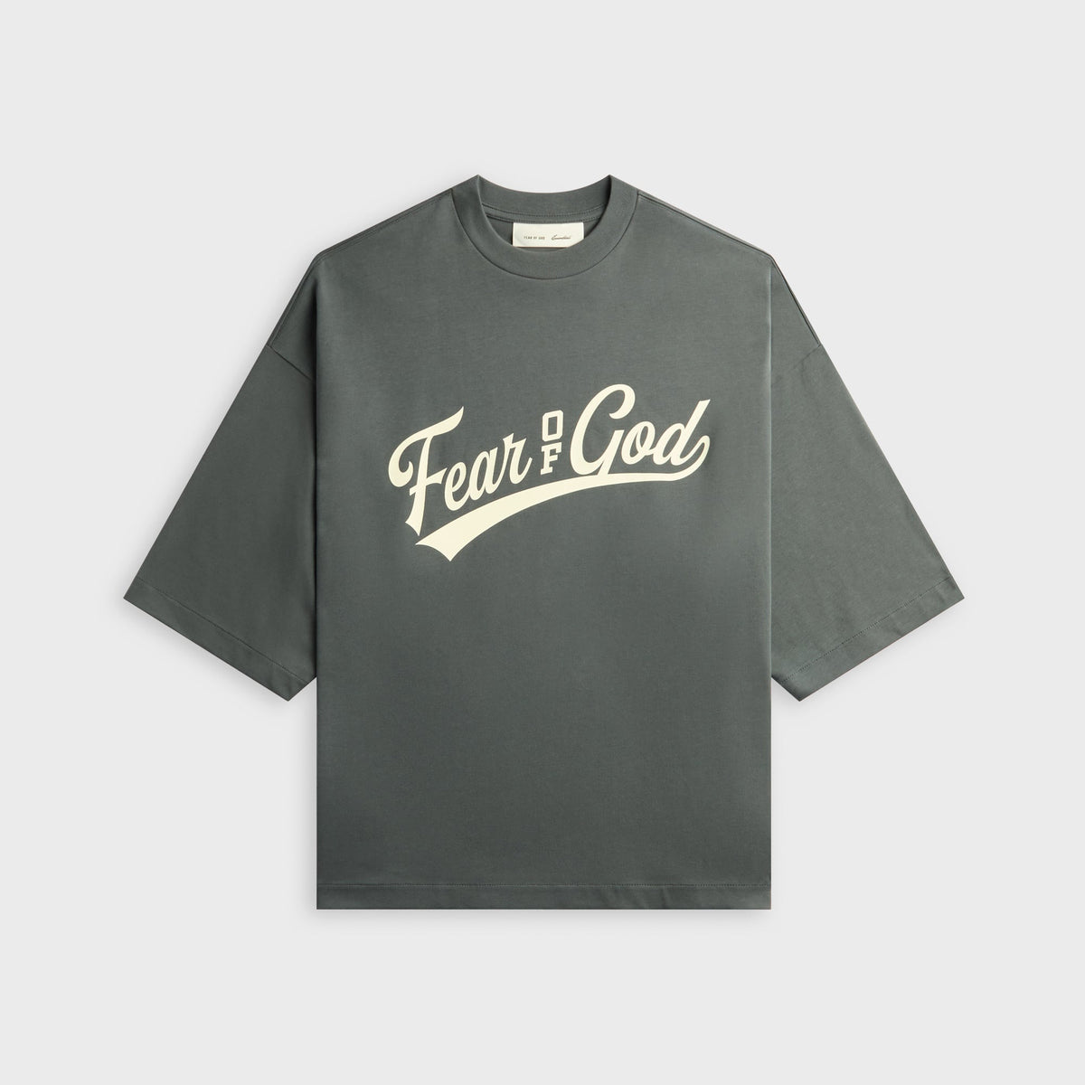 Essentials Merch Tee Boxy Fit - Iron Grey