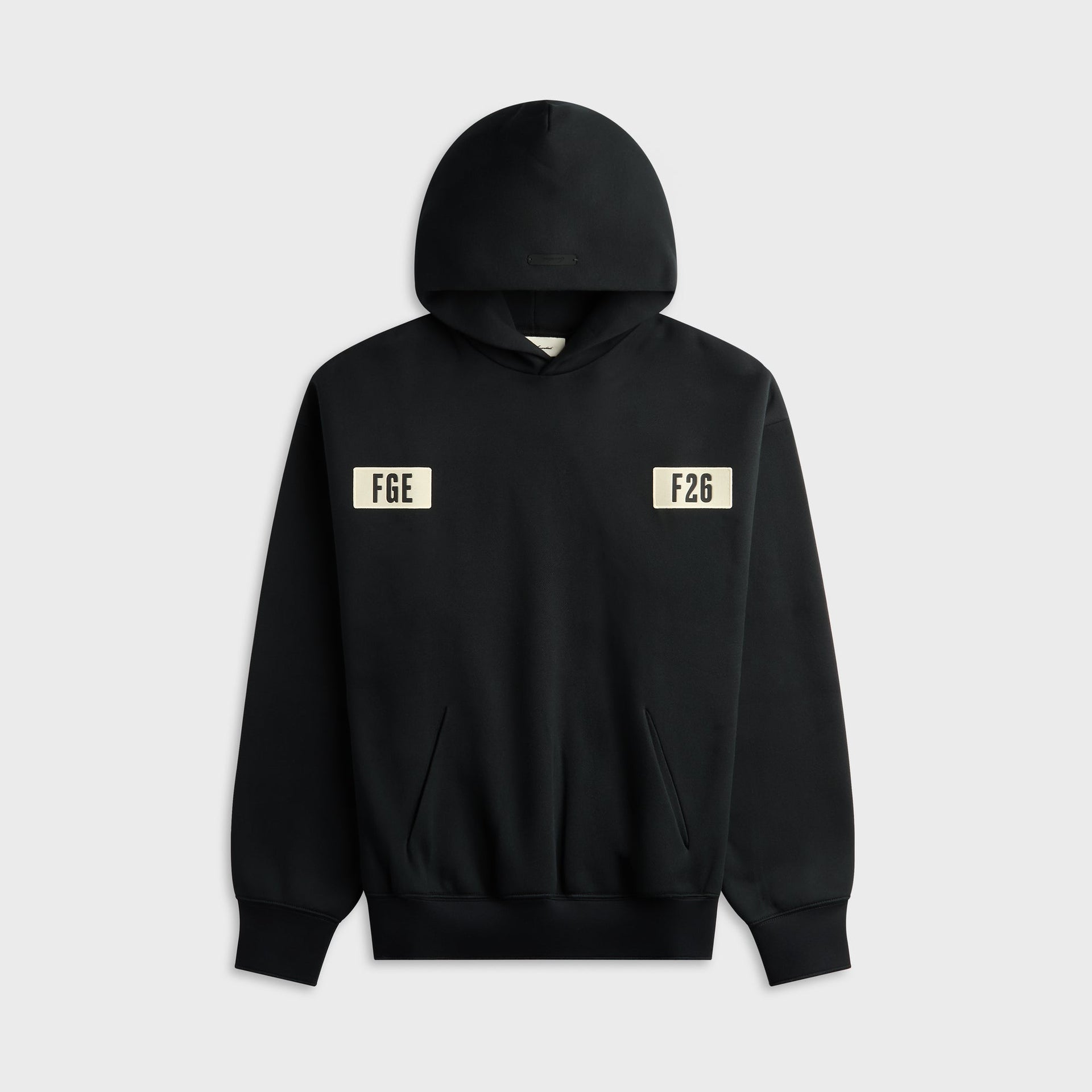 Essentials 90's Hoodie - Vintage Black