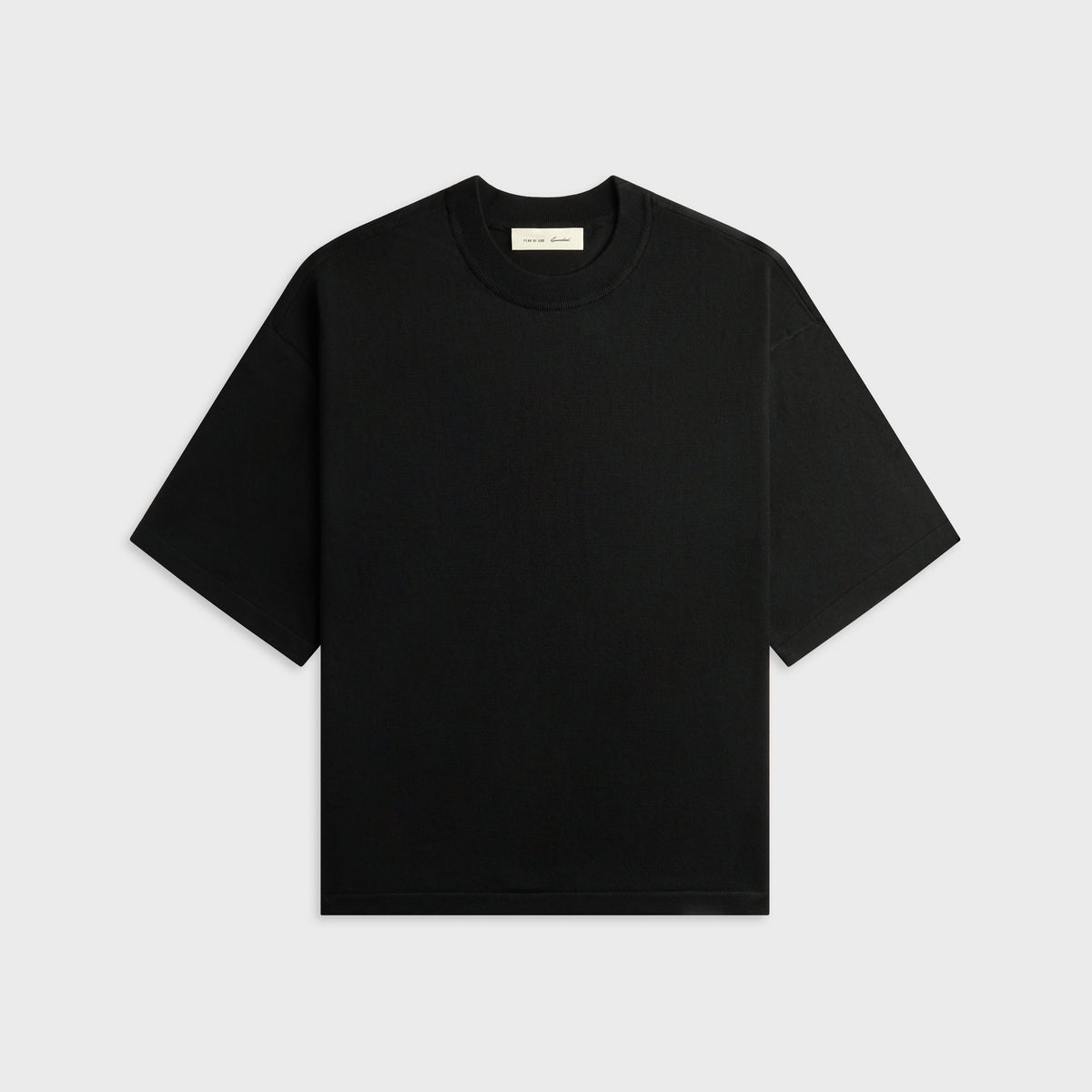 Essentials Soft Knit Tee - Black