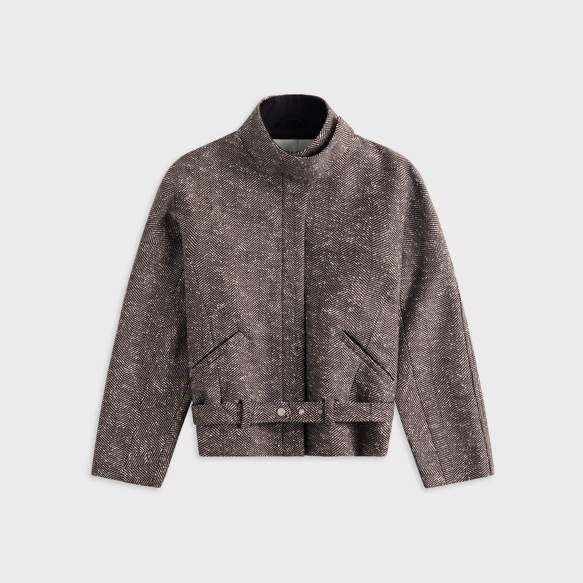 Entire Studios Contrast Aviator Jacket - Brindle