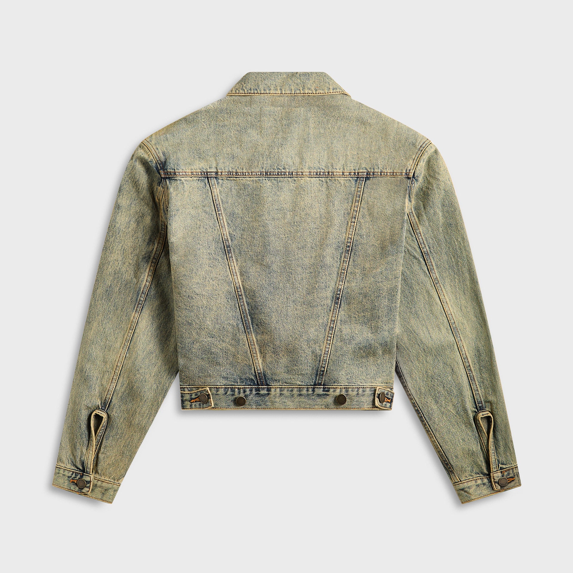Entire Studios Shrunken Denim Jacket - Surface Wave