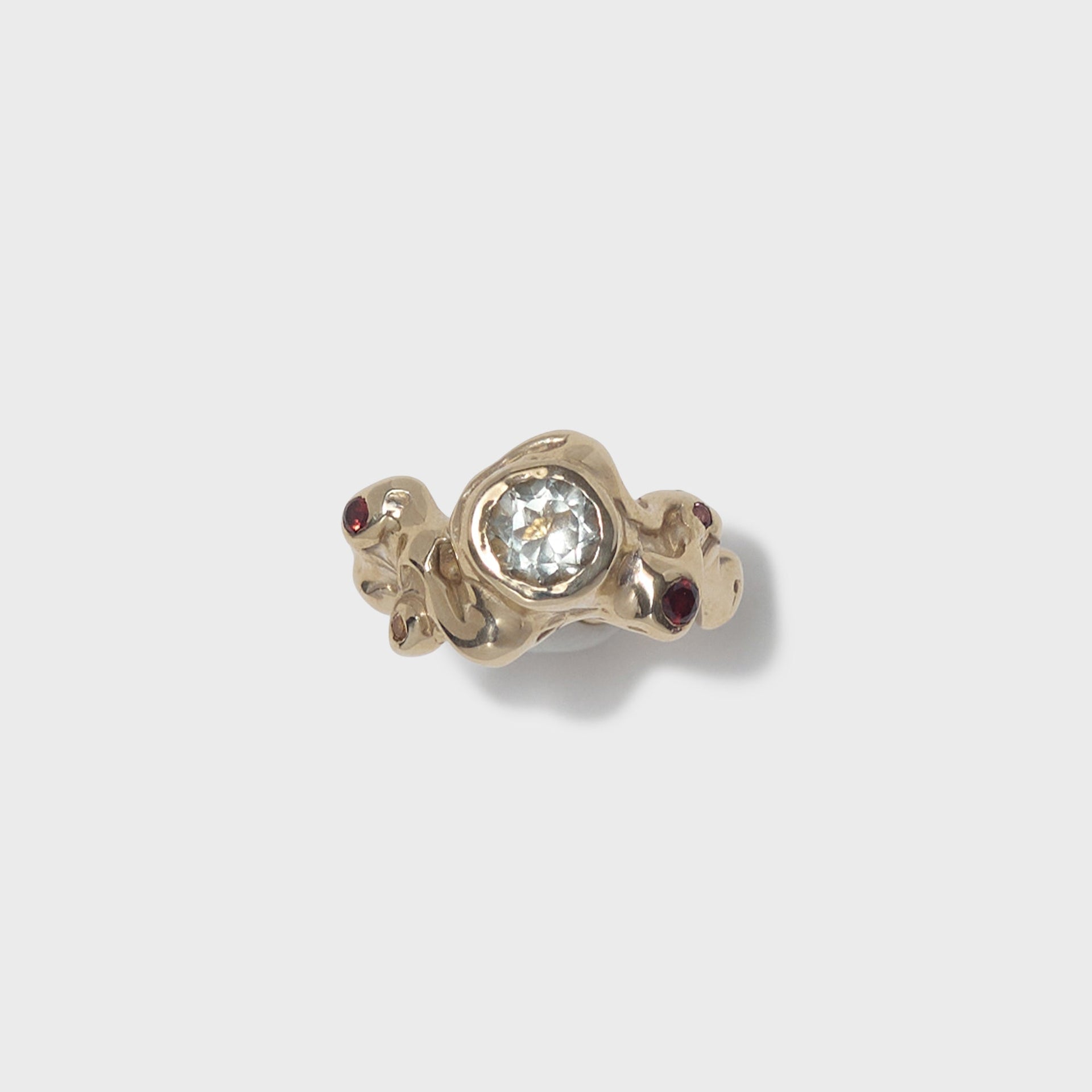 Faris Calerda Ring - Gold / Pink Amethyst