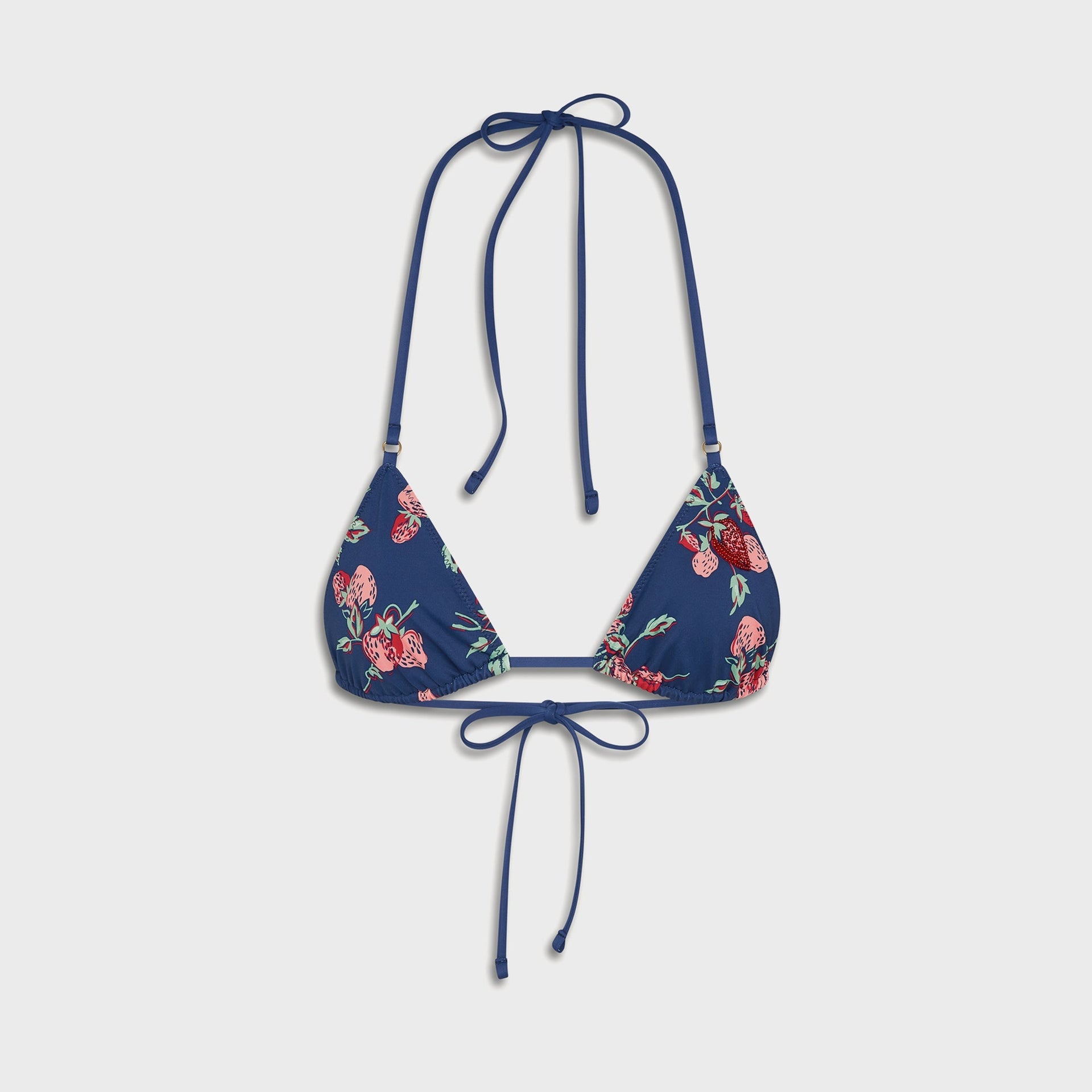 Frankies Bikinis Nick Beaded Top - Strawberry Patch