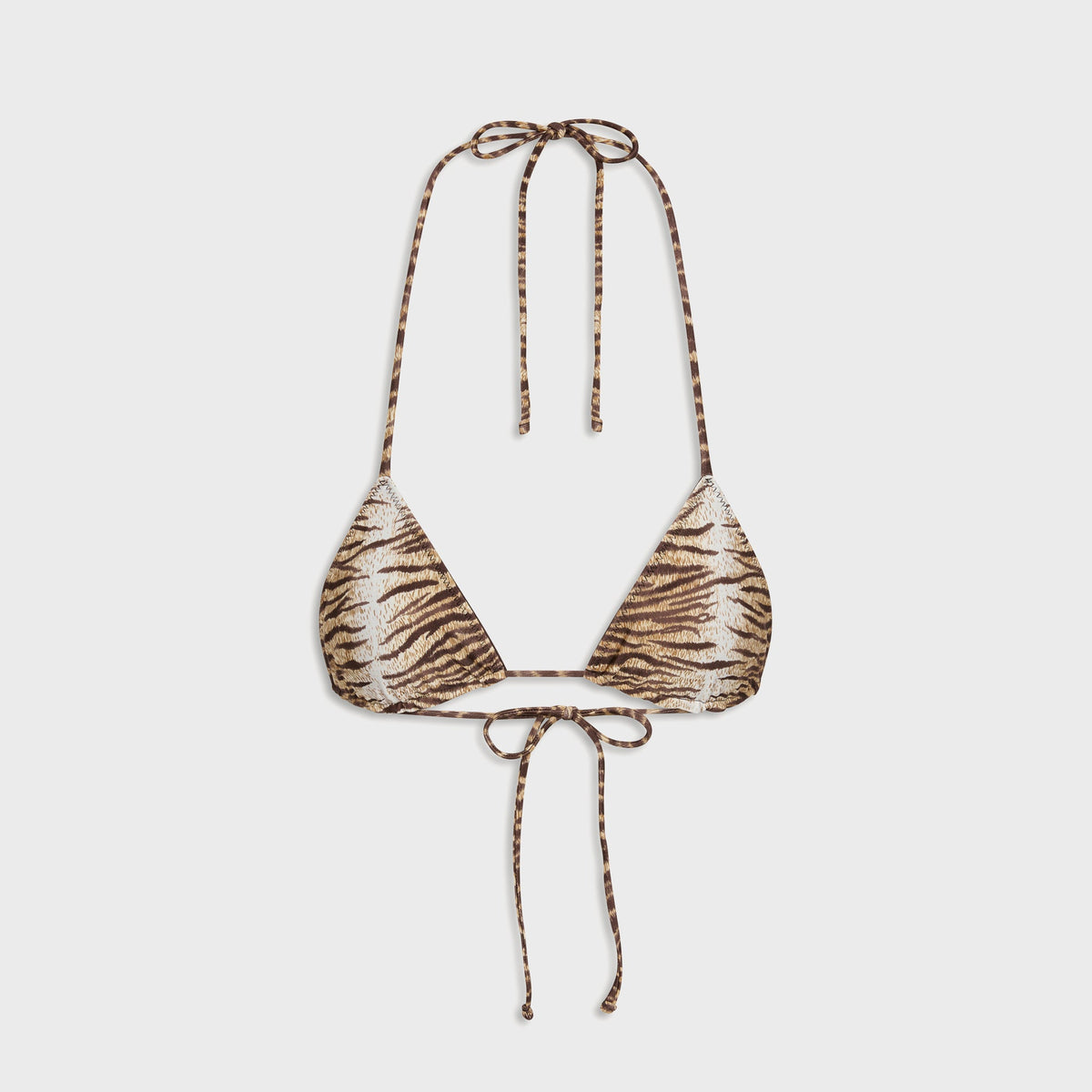 Frankies Bikinis x Devon Lee Carlson Nick Triangle Bikini Top - Rawr