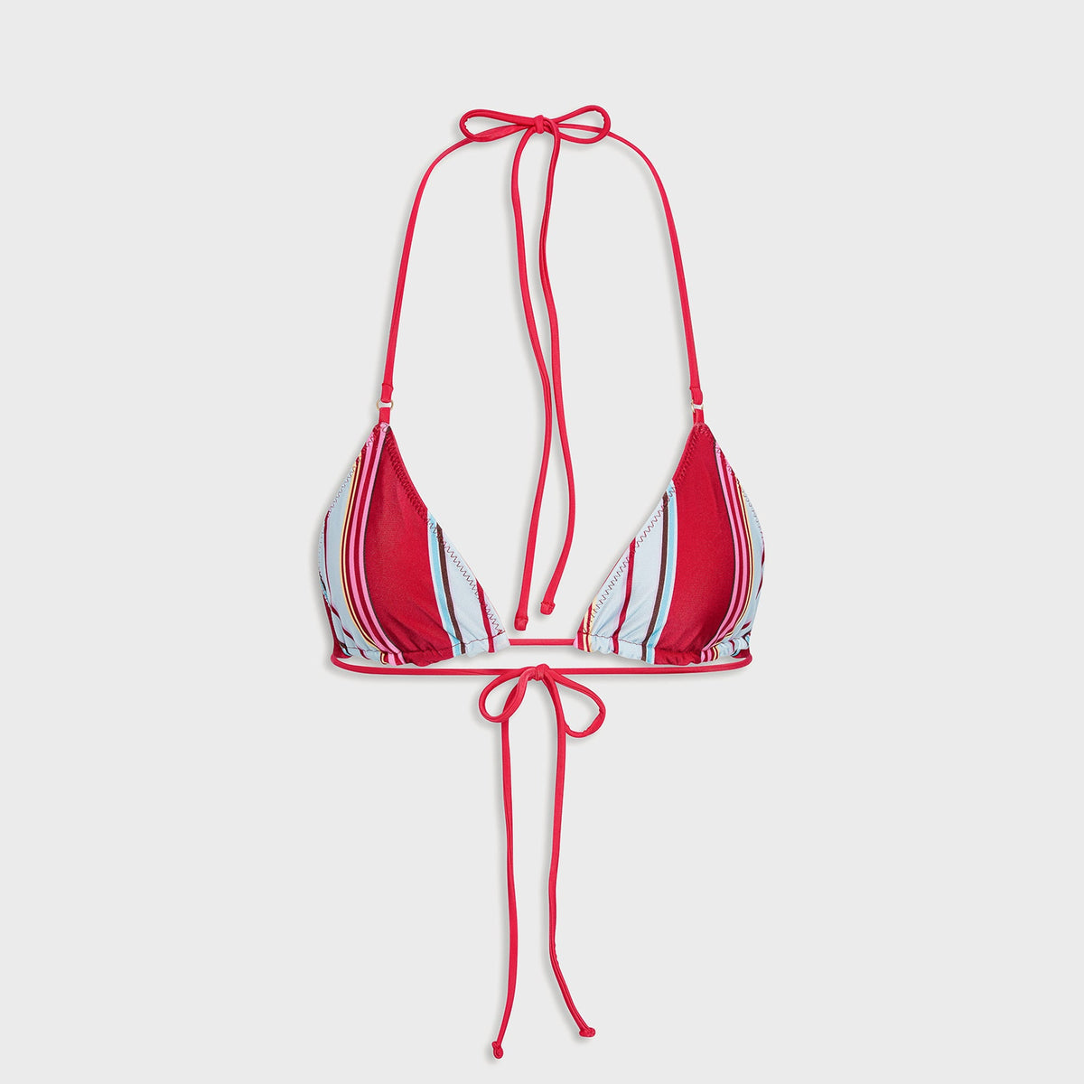 Frankies Bikinis x Devon Lee Carlson Nick Triangle Bikini Top - West Coast