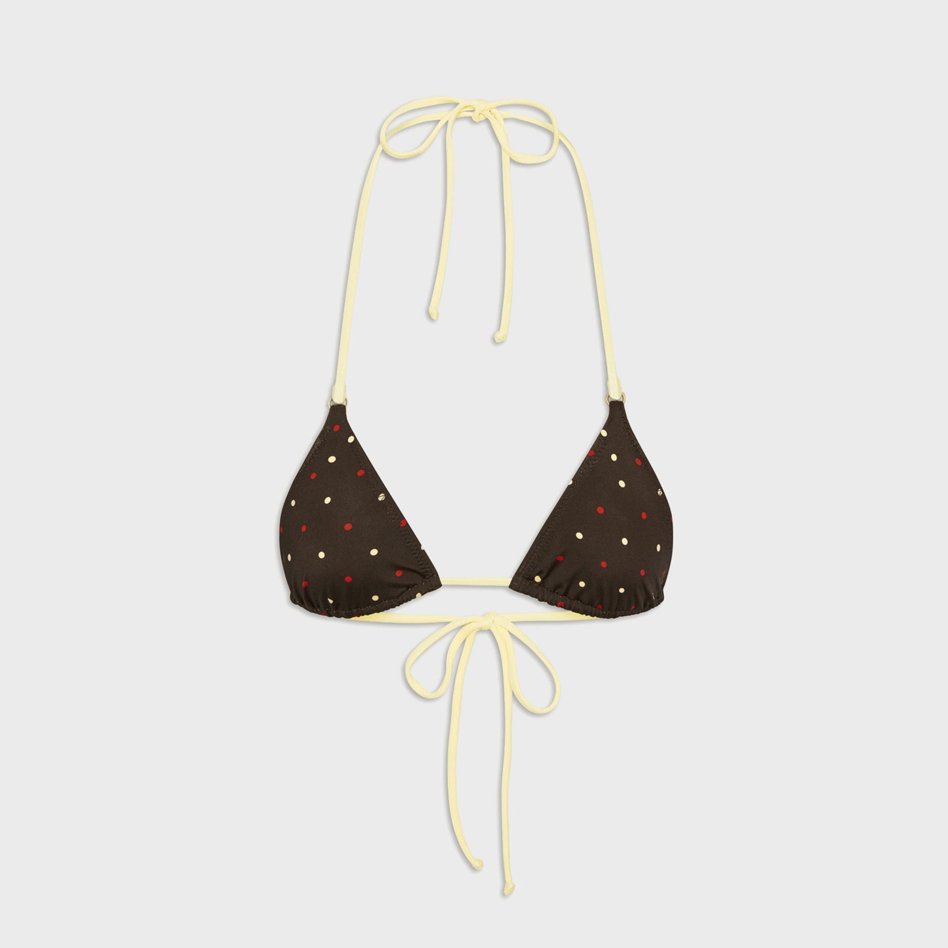 Frankies Bikinis Nick Satin Top - Honey Bug
