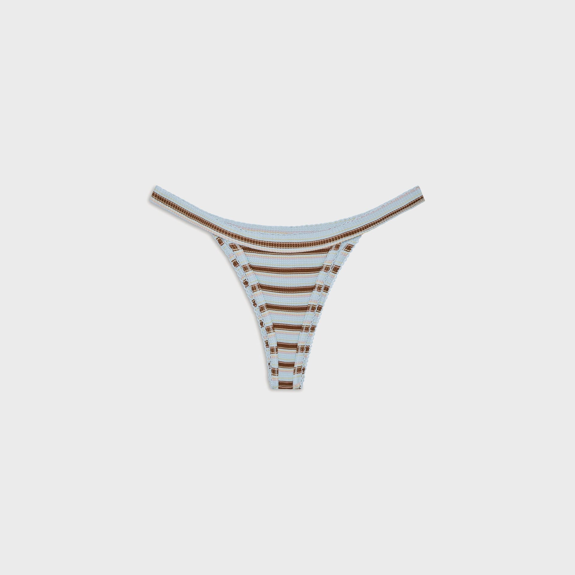 Frankies Bikinis Cole Thermal Bottom - Verona Stripe