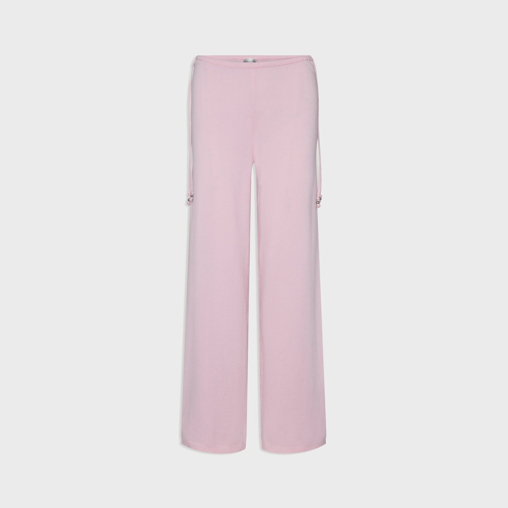 Frankies Bikinis Breeze Knit Pant in Strawberries / Cream