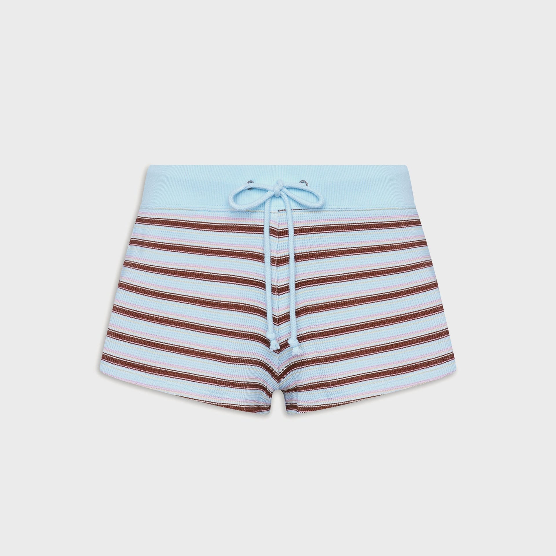 Frankies Bikinis Noah Thermal Shorts - Verona Stripe