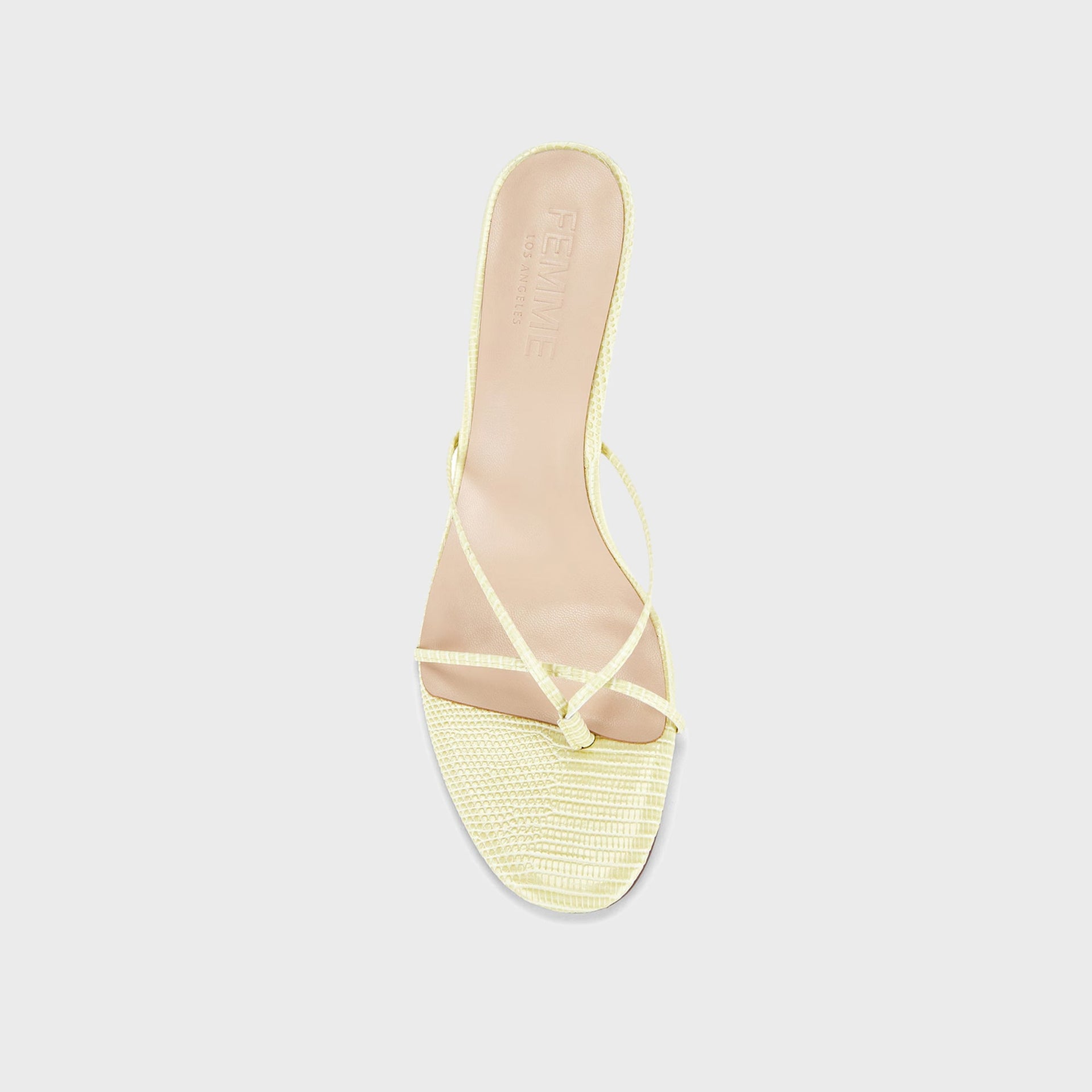 Femme LA Sicilian Slipper - Limoncello