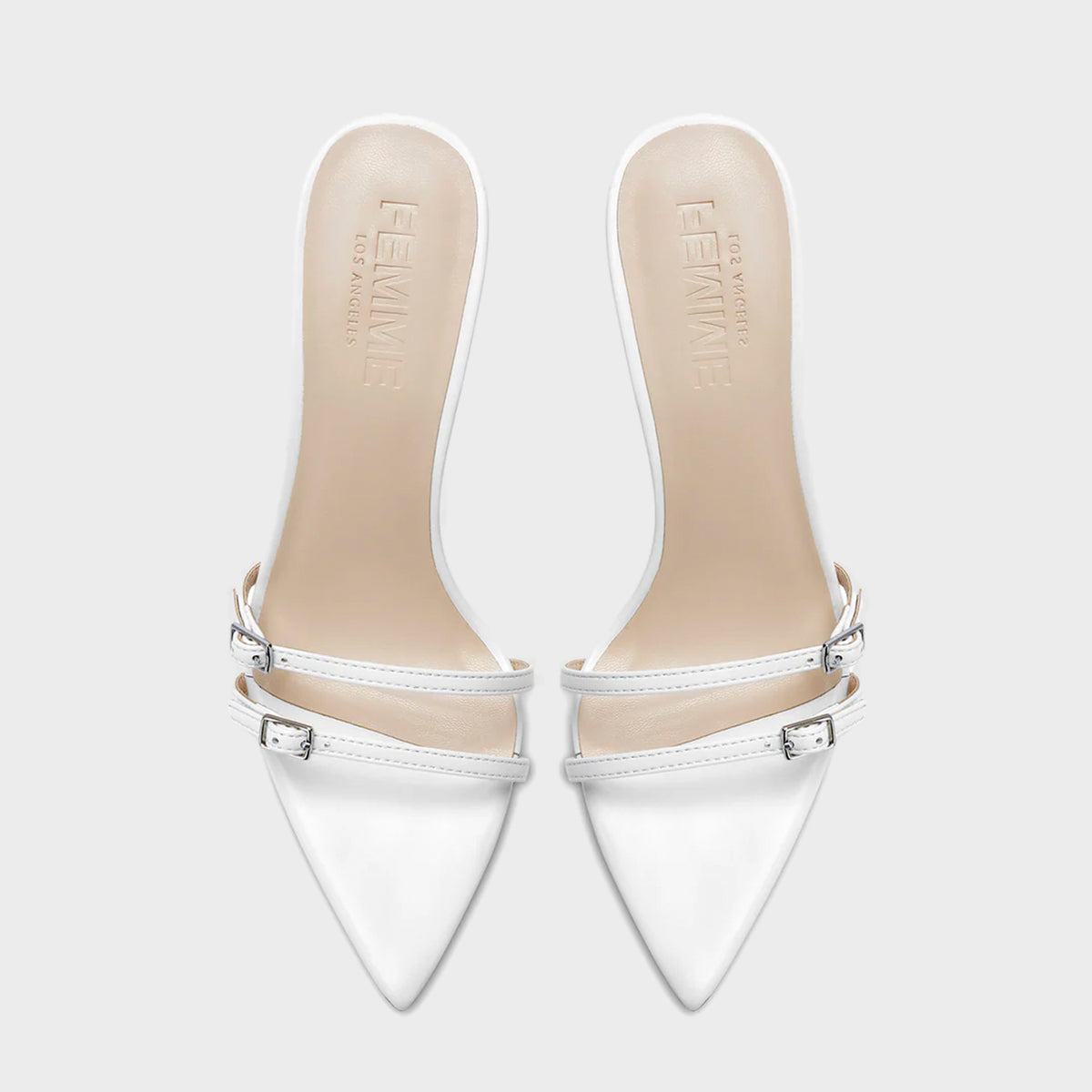 Femme LA Naxos Slipper - Santorini White