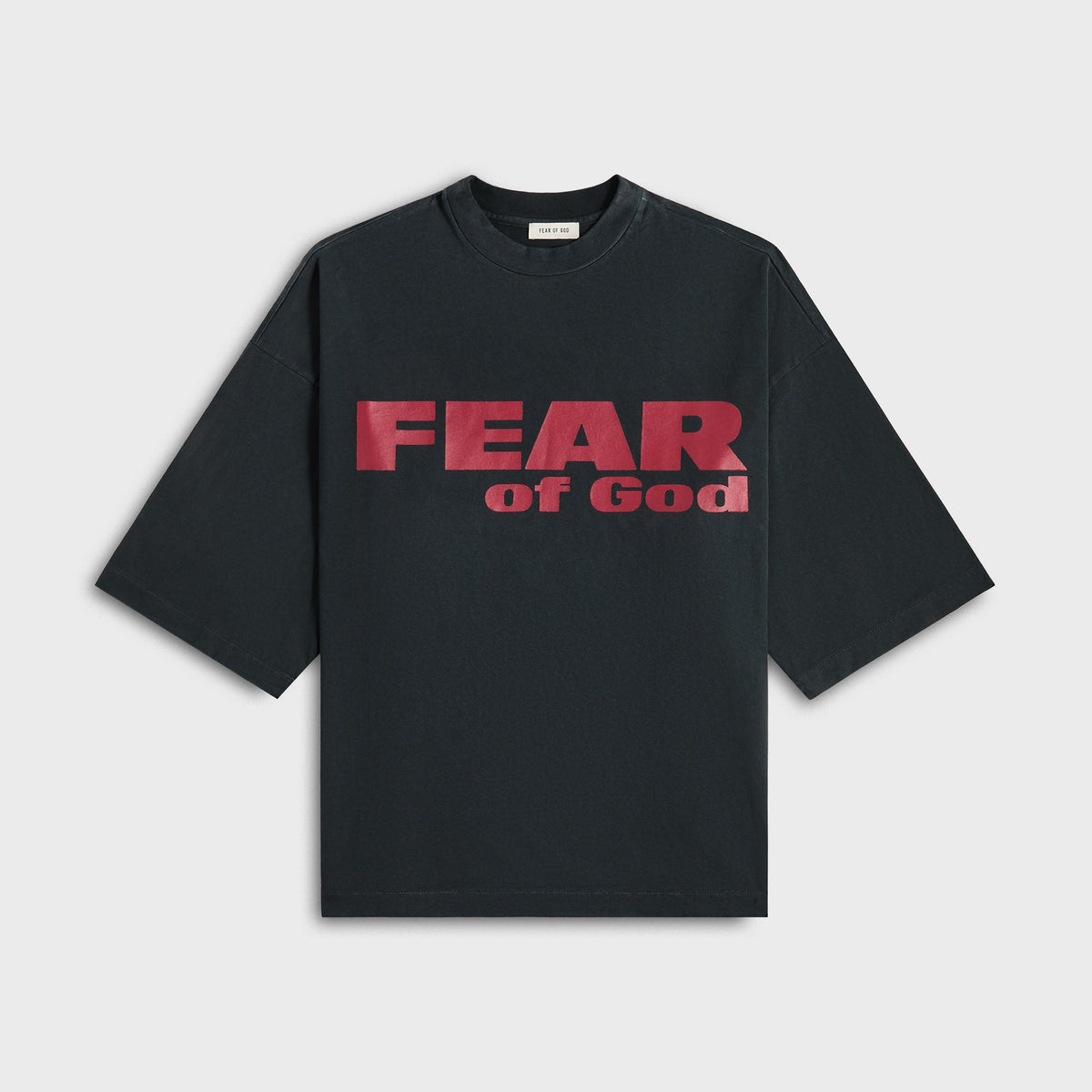 Fear of God Relaxed "Fear Is Gone" Tee - Black