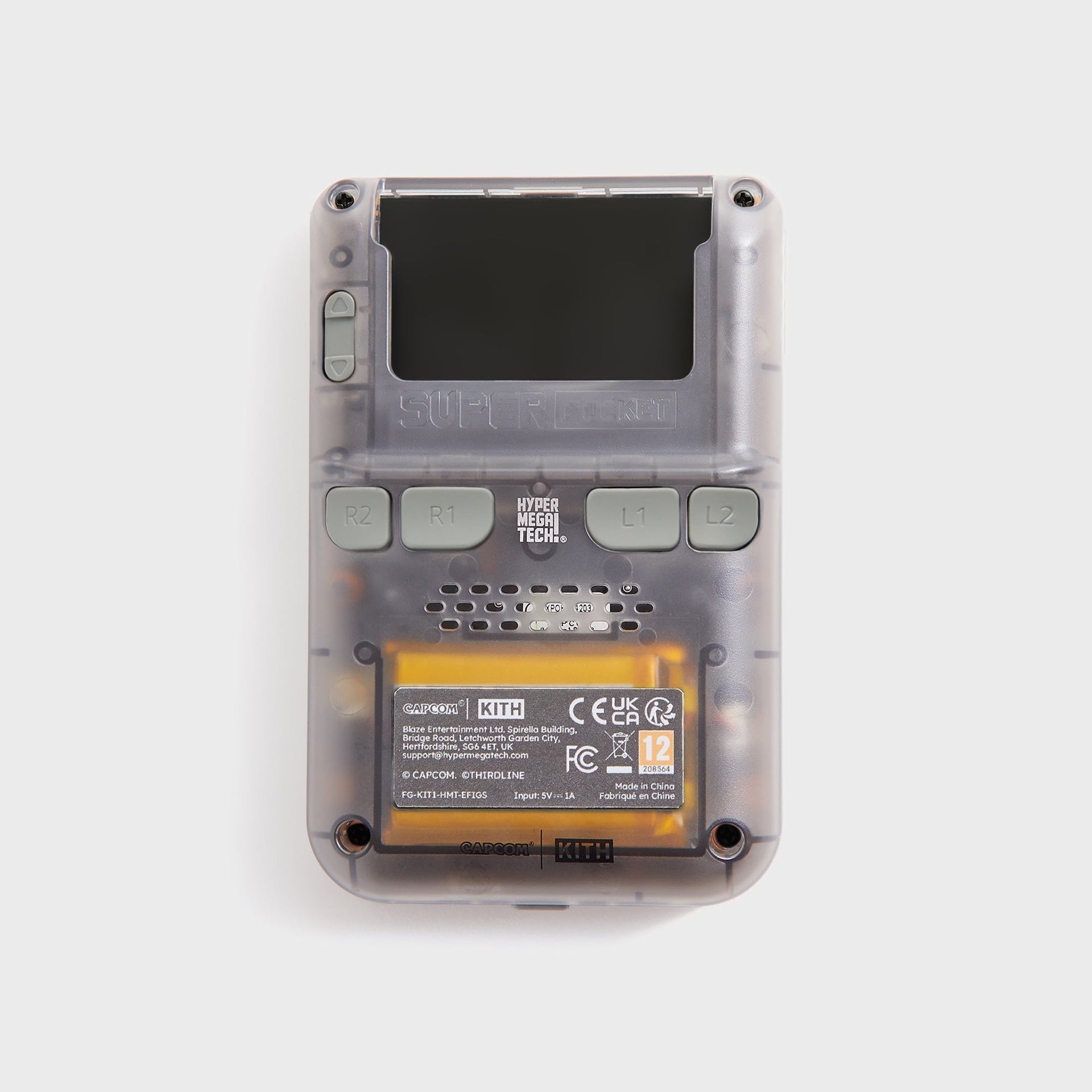 Capcom | Kith for Hyper Mega Tech Super Pocket - Clear - PH