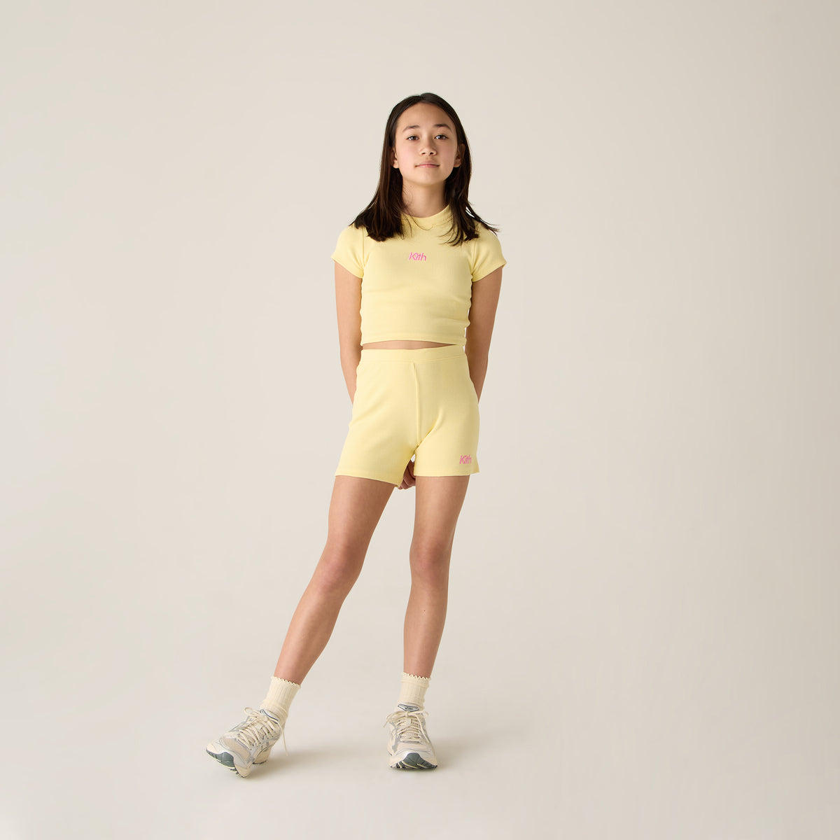 Kith Kids Rib Biker Short - Ray