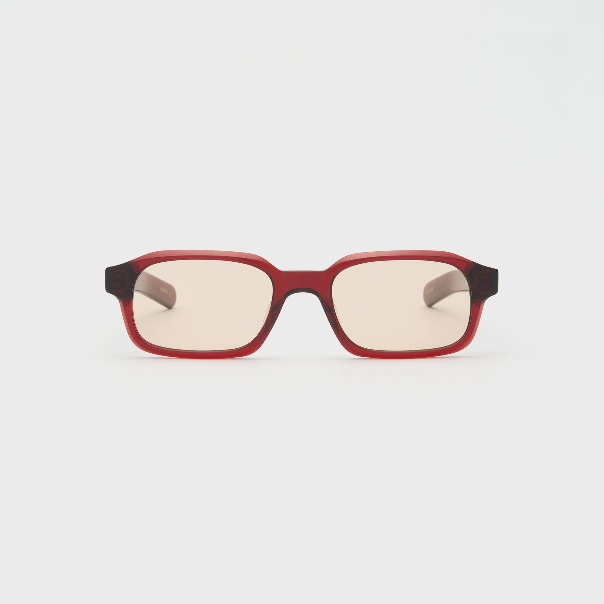 Flatlist Hanky - Crystal Burgundy / Peach Lens