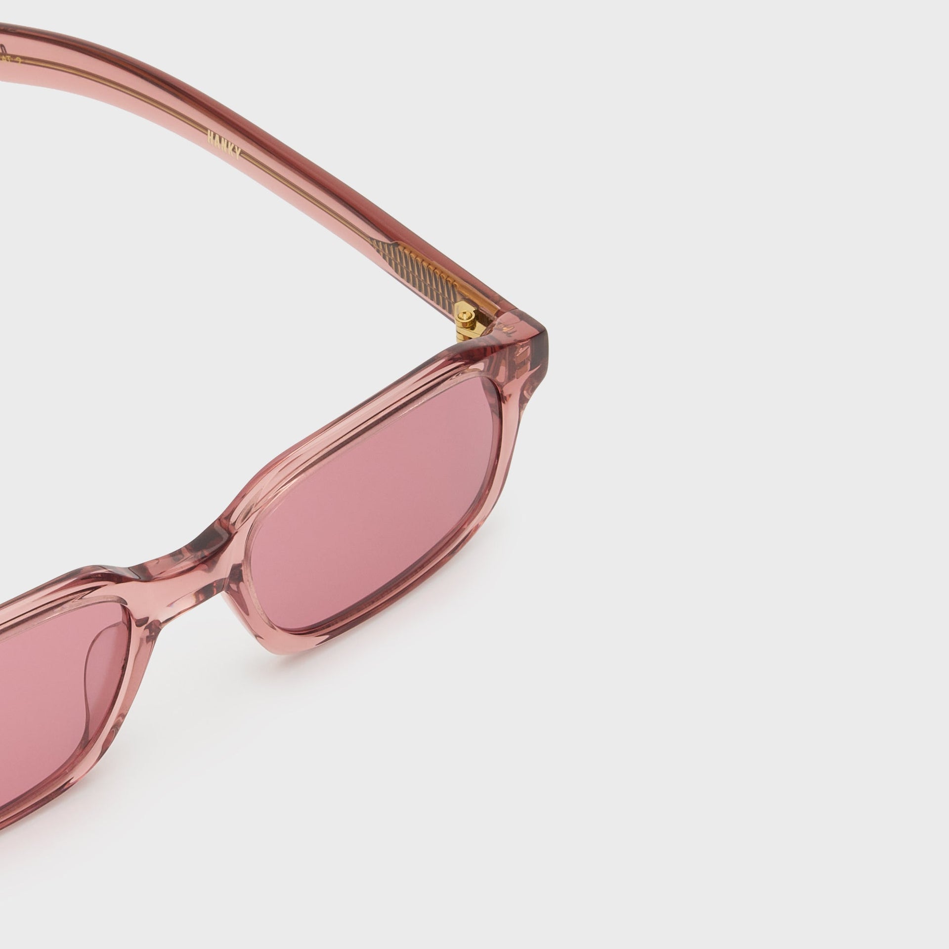 Flatlist Hanky Sunglasses - Crystal Pink / Dust Pink