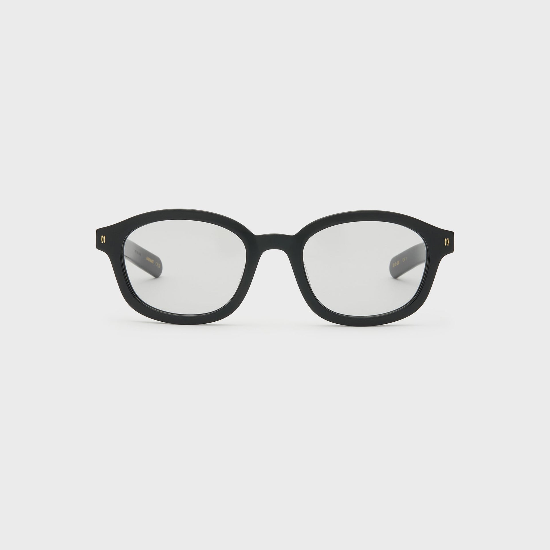 Flatlist Theo Sunglasses - Solid Black / Light Grey