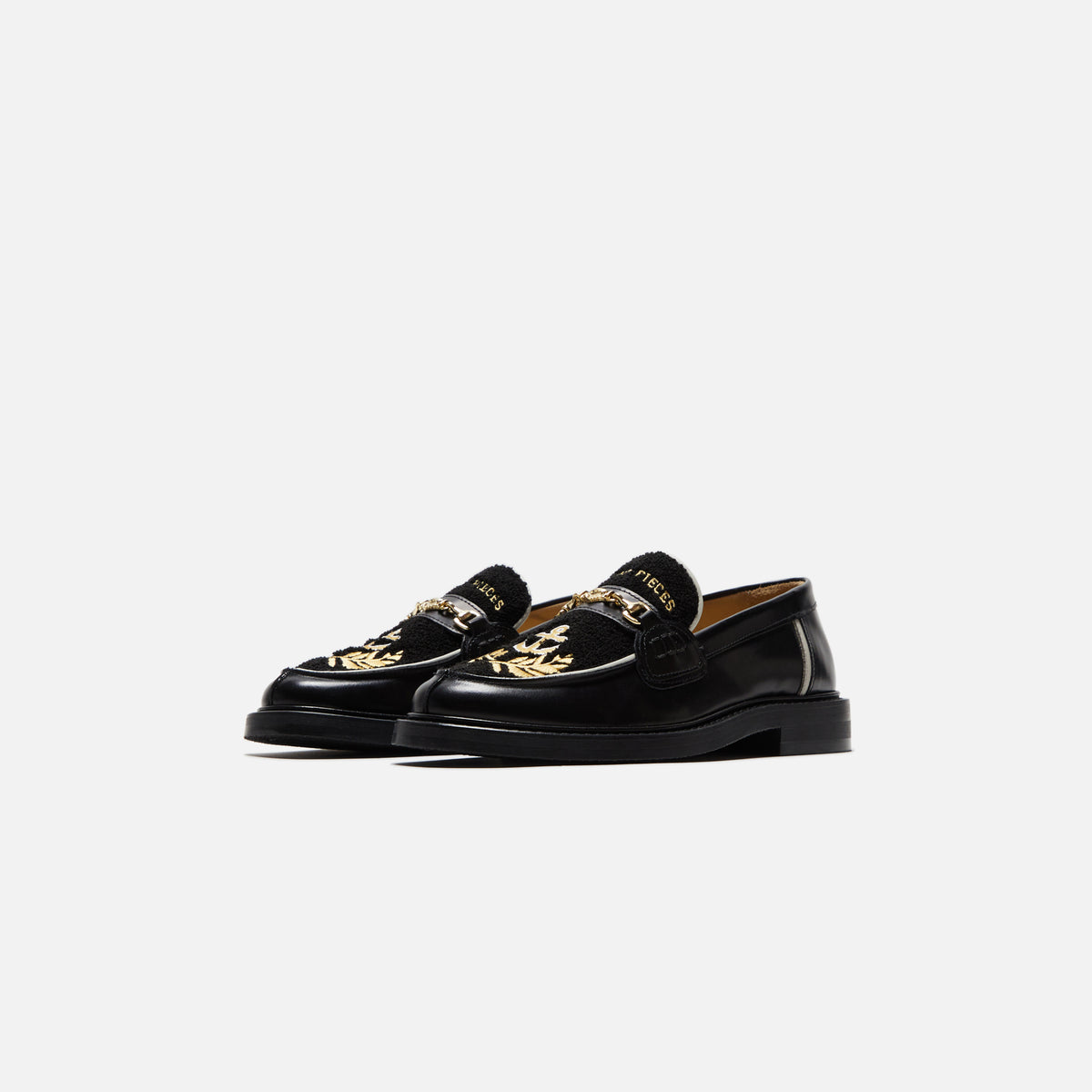 Filling Pieces Captain Loafer - Black