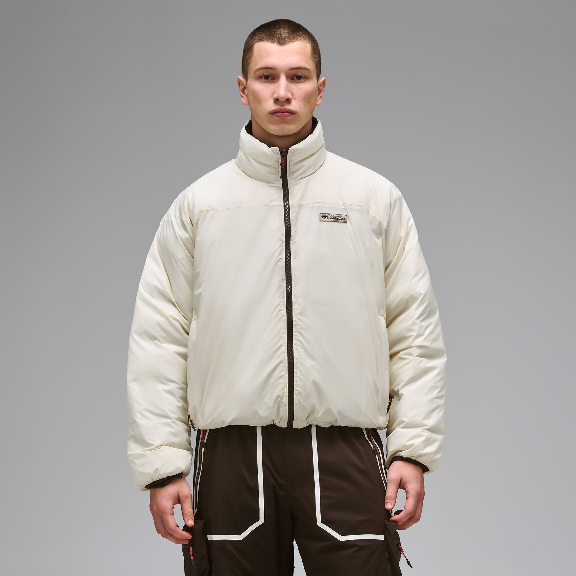 Kith for Columbia Reversible Puffer - Sandrift / Kindling