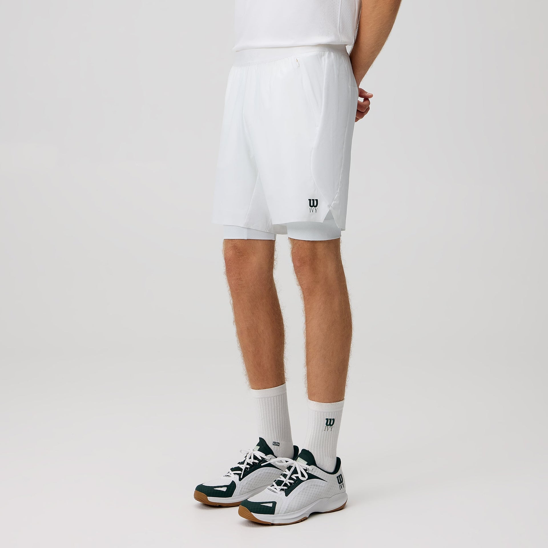 Kith Ivy for Wilson Topspin Short - White
