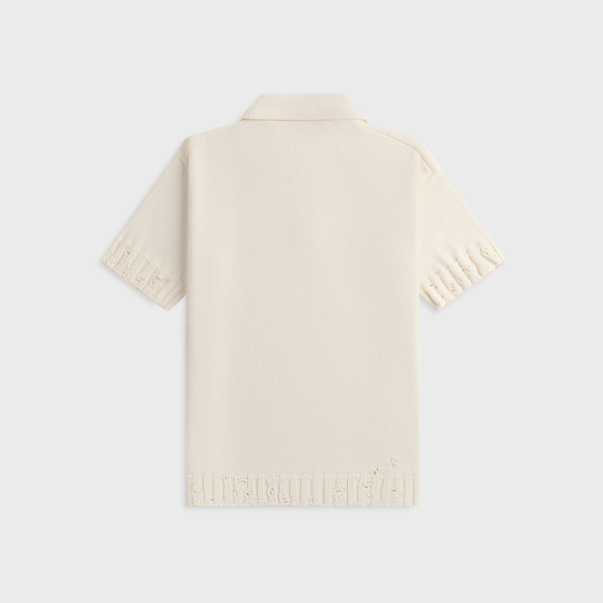 Marni Short Sleeve Polo Shirt in Lily White