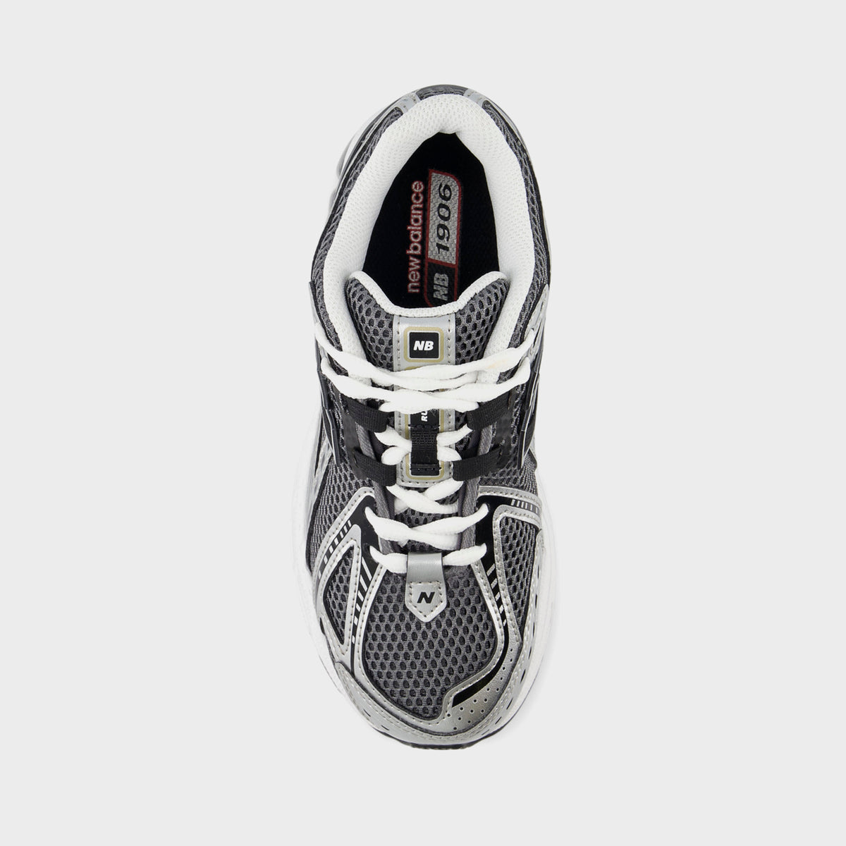 New Balance GS 1906R Hook & Loop - Silver Metalic / Black