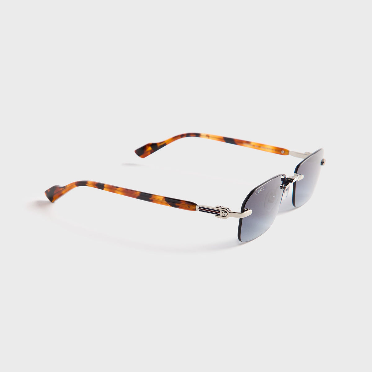 Gucci GG1221S-007 in Silver / Havana