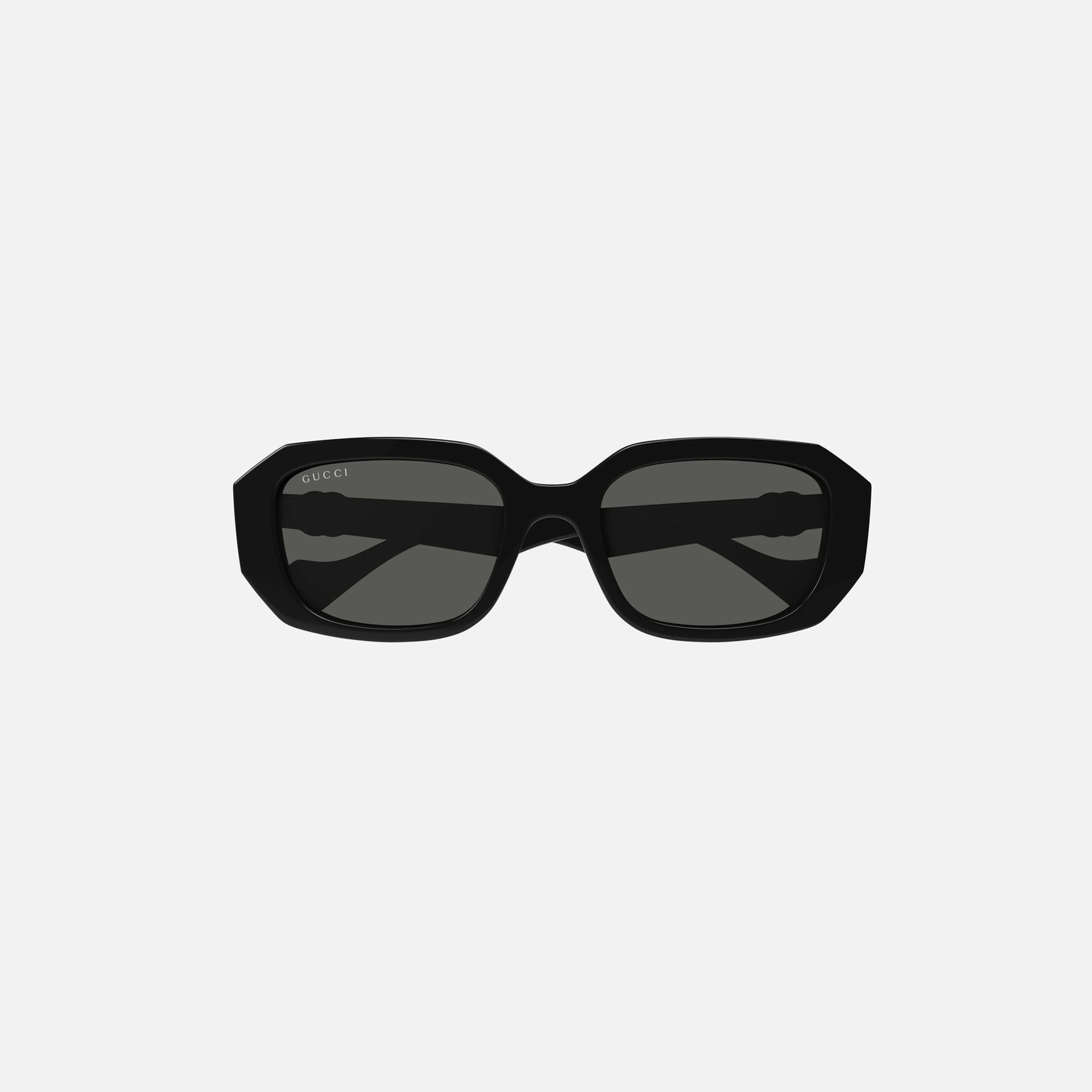 Gucci Acetate Oval 54 Frame - Black