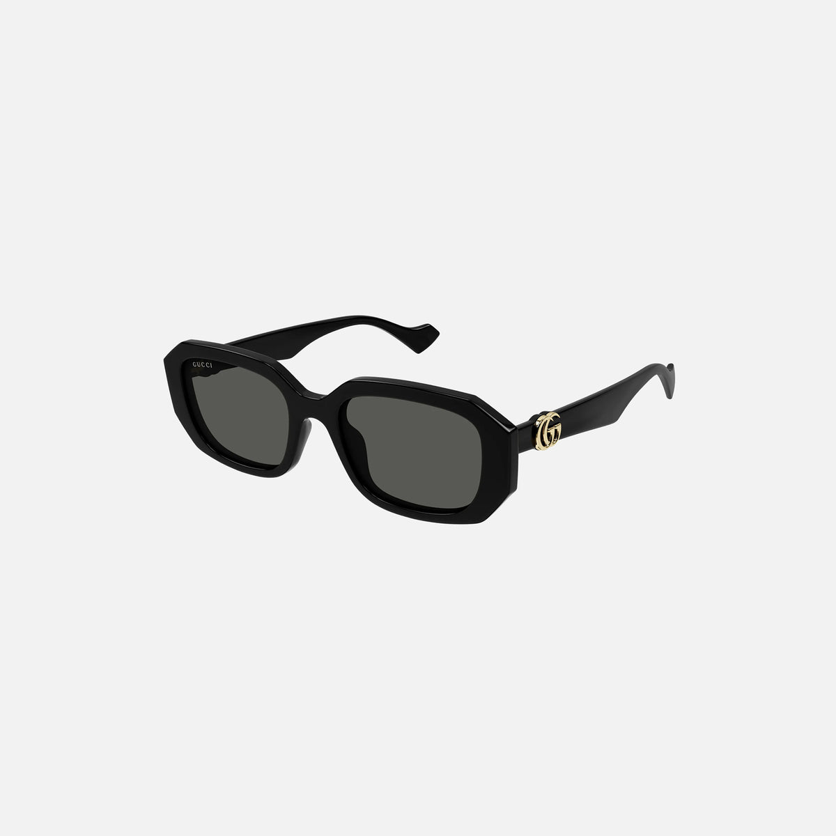 Gucci Acetate Oval 54 Frame - Black