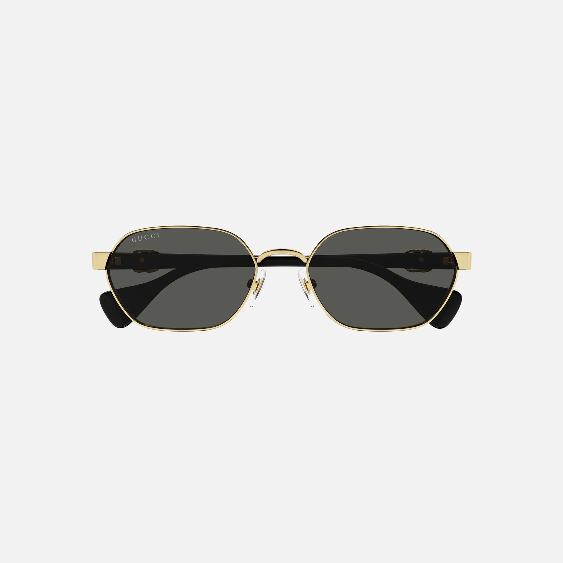 Gucci Metal Oval 56 Frame - Black