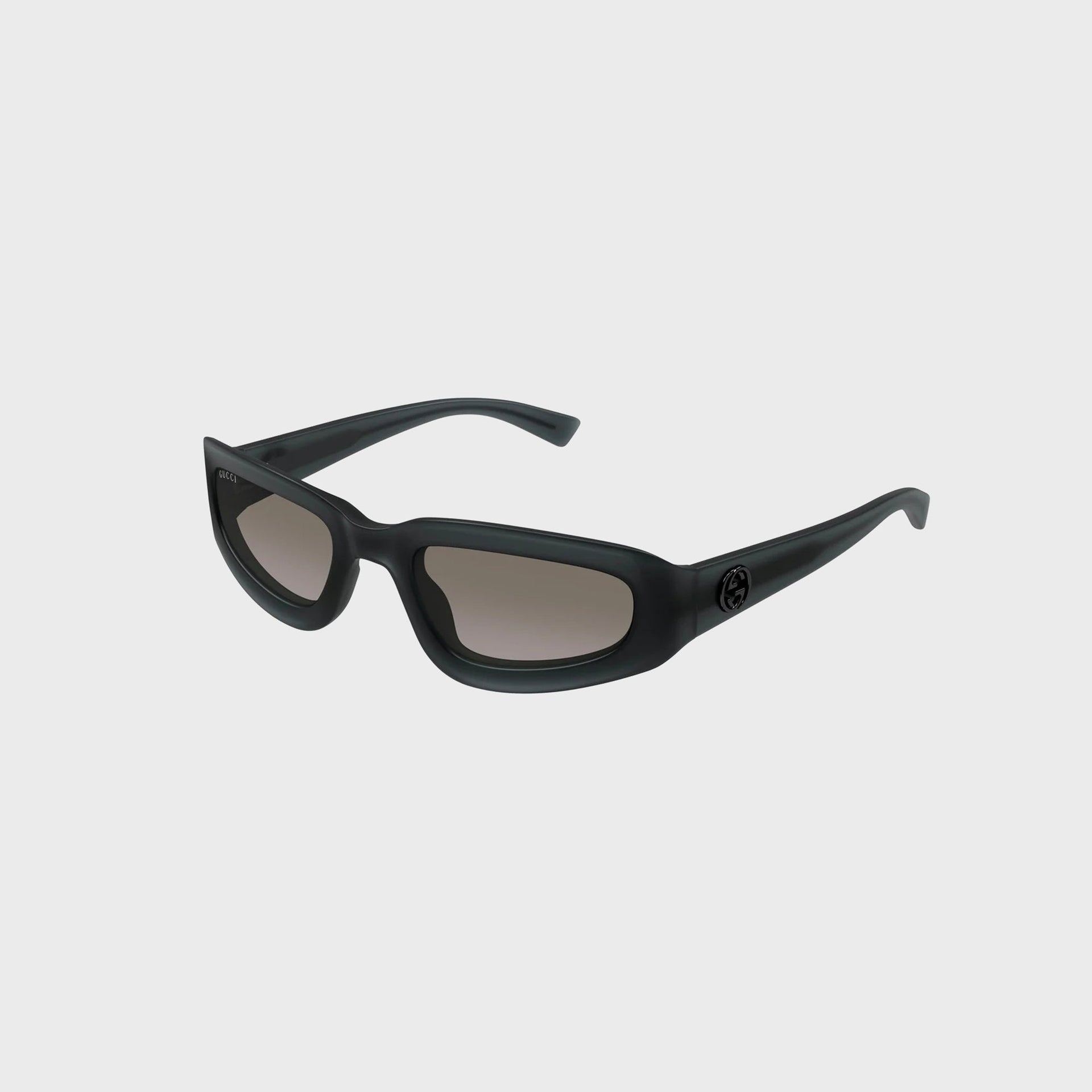 Gucci Rectangle Frames in Grey