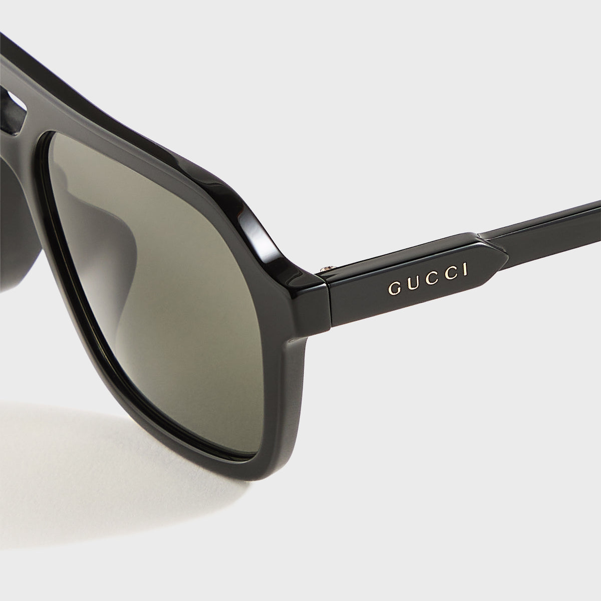 Gucci Rectangle Frames - Black