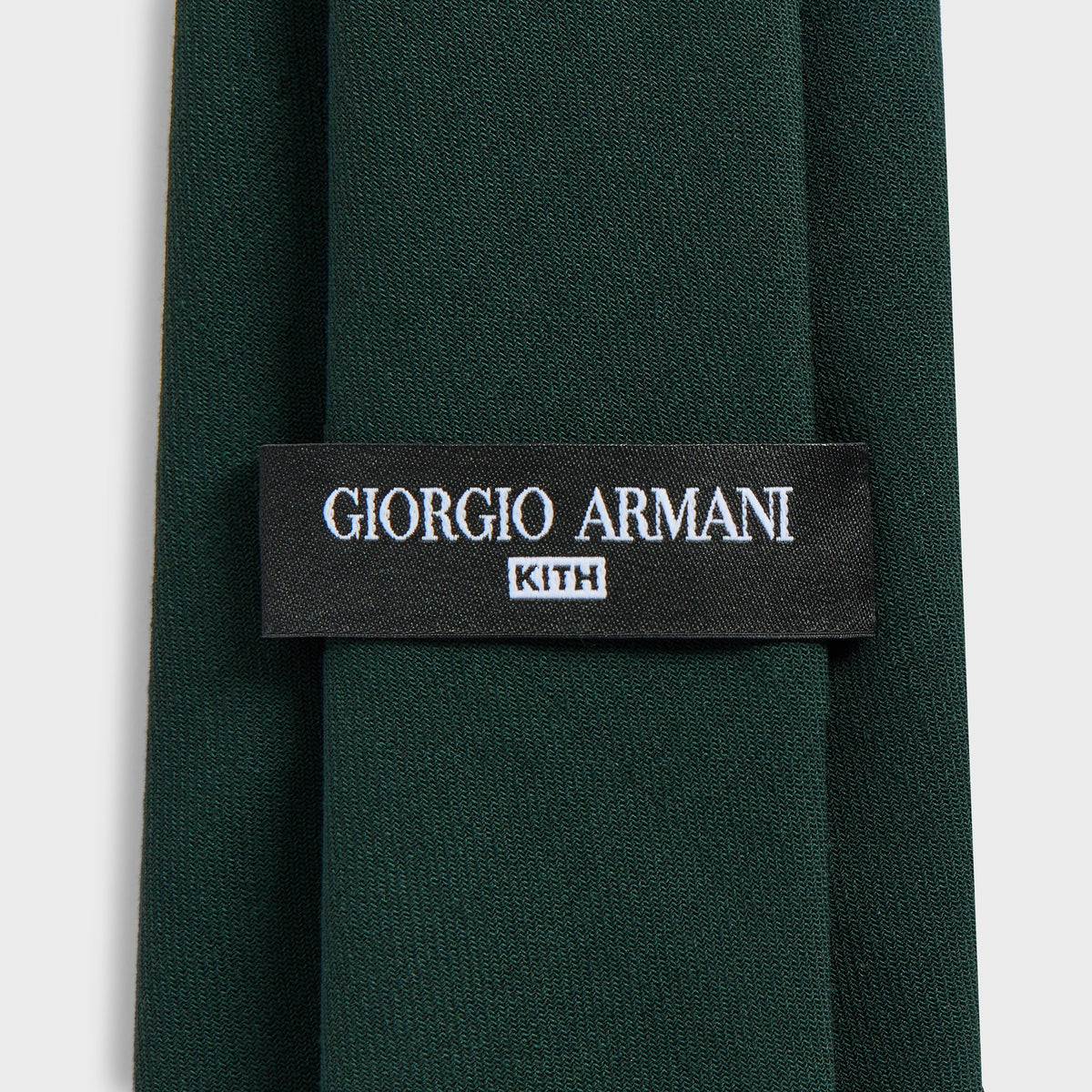 Giorgio Armani & Kith Ivy Wool Crepe Tie - Stadium - PH