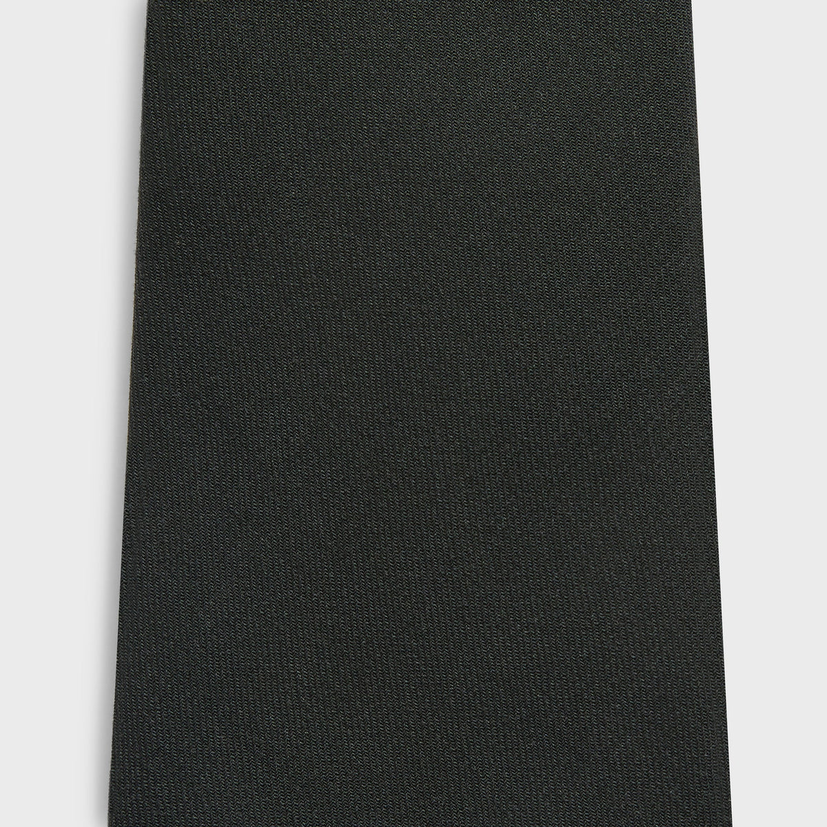 Giorgio Armani & Kith Ivy Wool Crepe Tie - Charcoal Grey