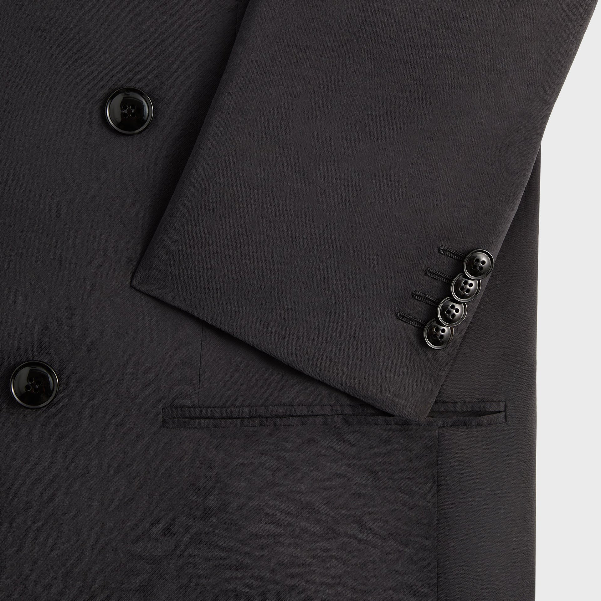 Giorgio Armani & Kith Upton Double Breasted Blazer - Ghost