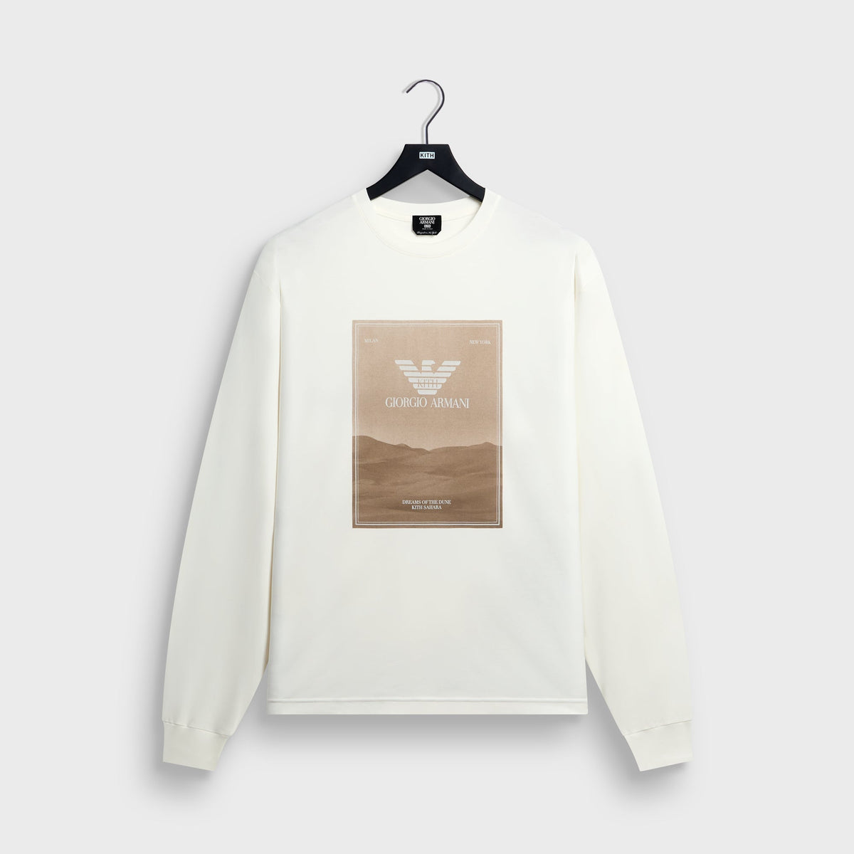 Giorgio Armani & Kith Sahara Long Sleeve Tee - Bianco - PH