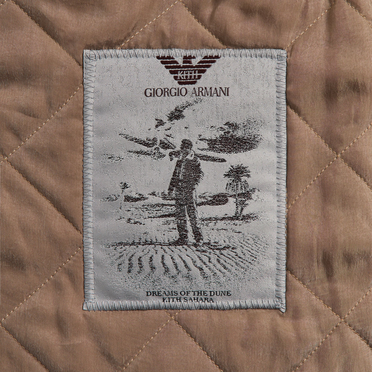 Giorgio Armani & Kith Shearling Blouson Jacket - Sedona Sage