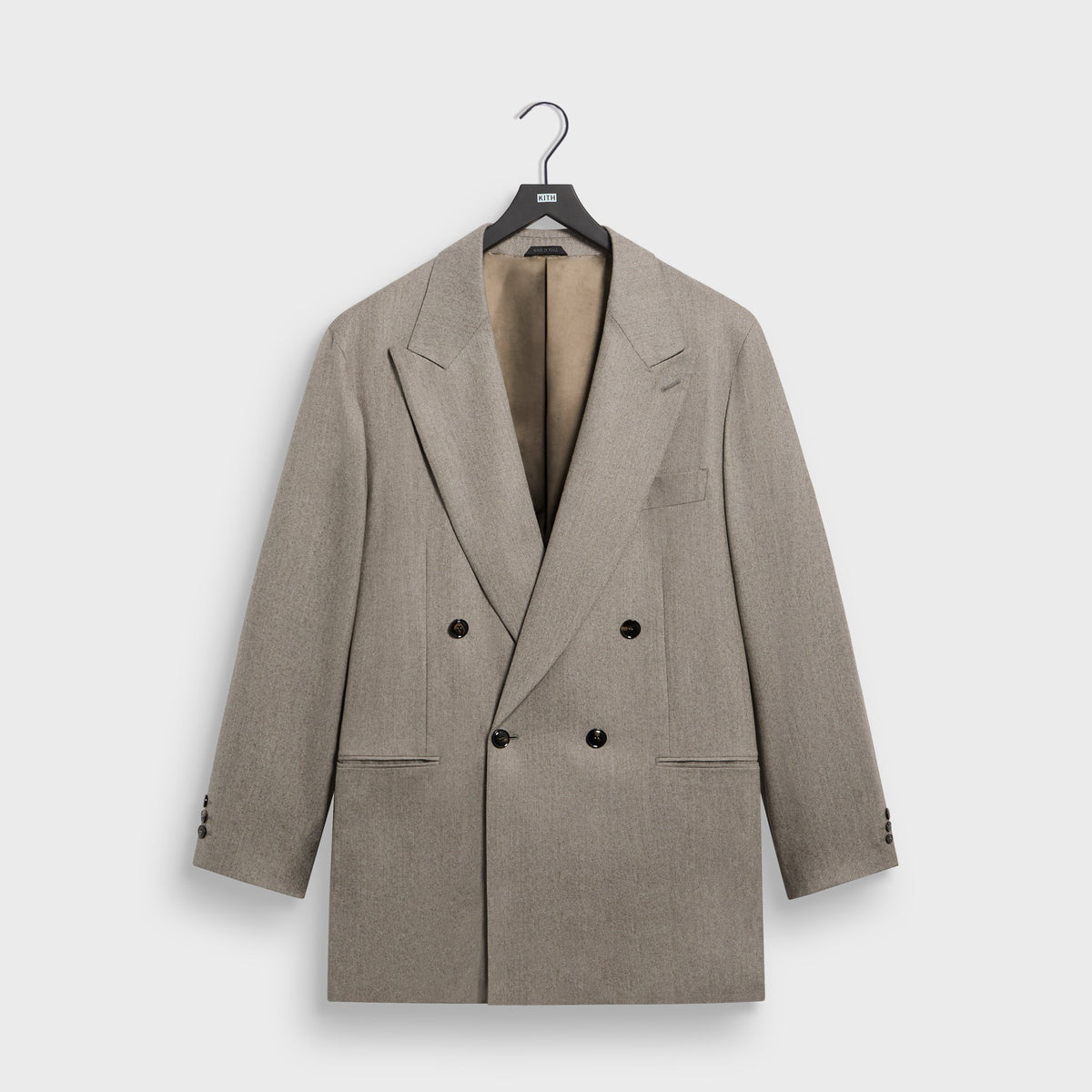 Giorgio Armani & Kith Virgin Wool Double-Breasted Blazer - Falcon