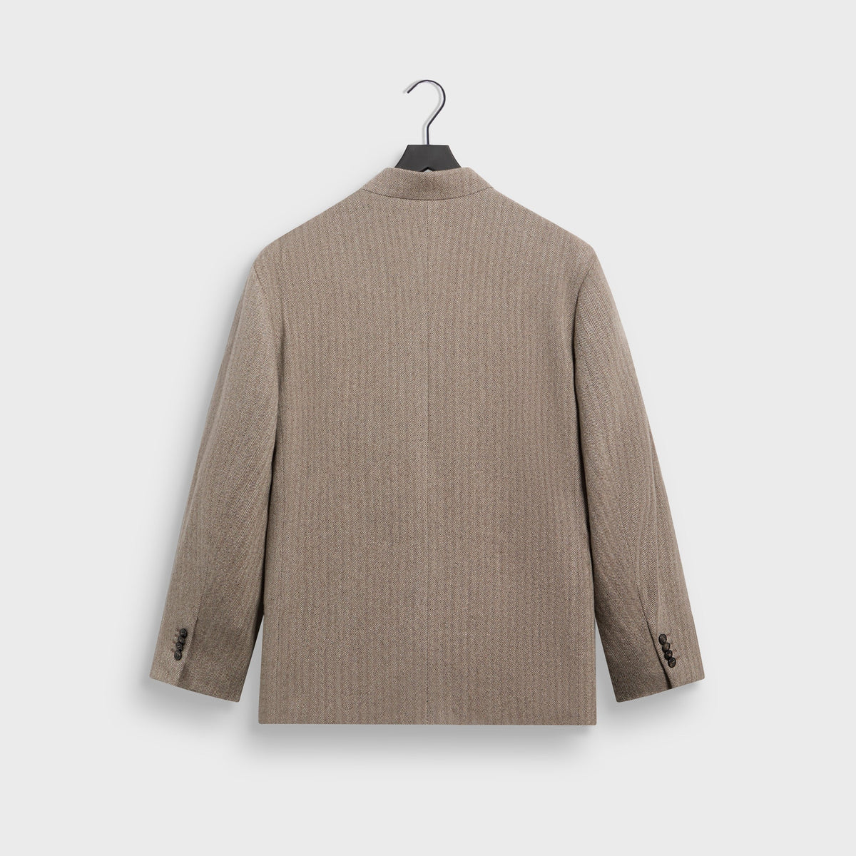 Giorgio Armani & Kith Cashmere Collarless Blazer - Iron