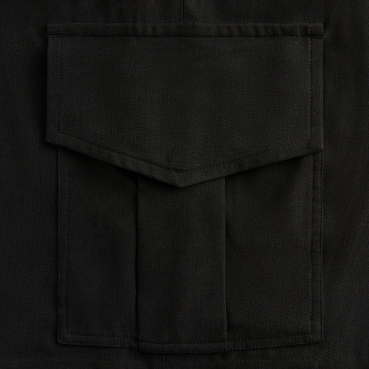 Giorgio Armani & Kith Cupro Cargo Short - Black Beauty - PH