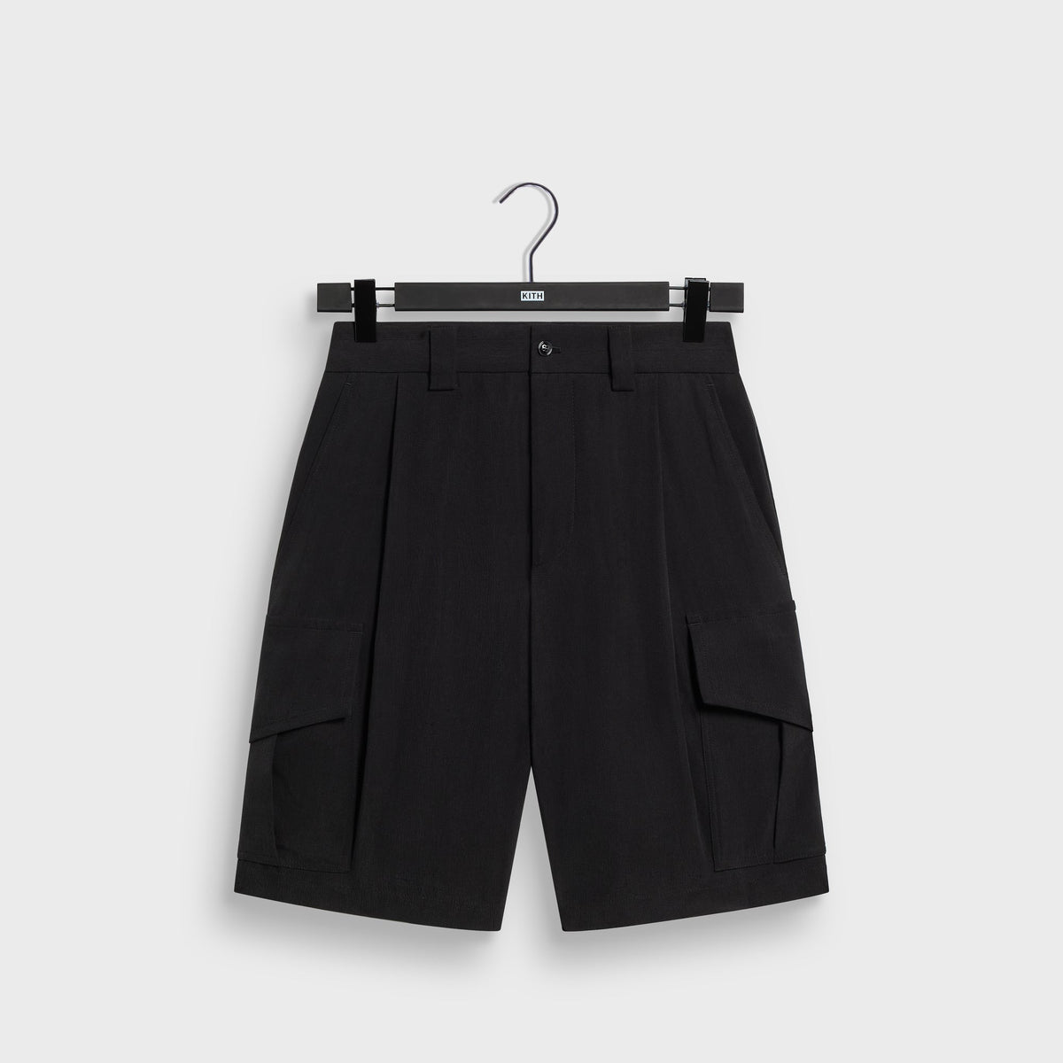 Giorgio Armani & Kith Cupro Cargo Short - Black Beauty - PH