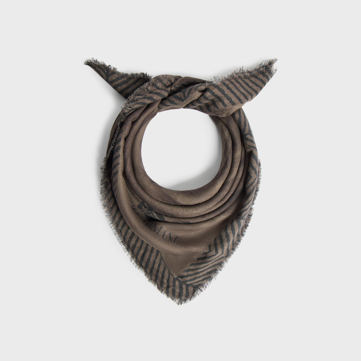Giorgio Armani & Kith Scarf - Dark Brown