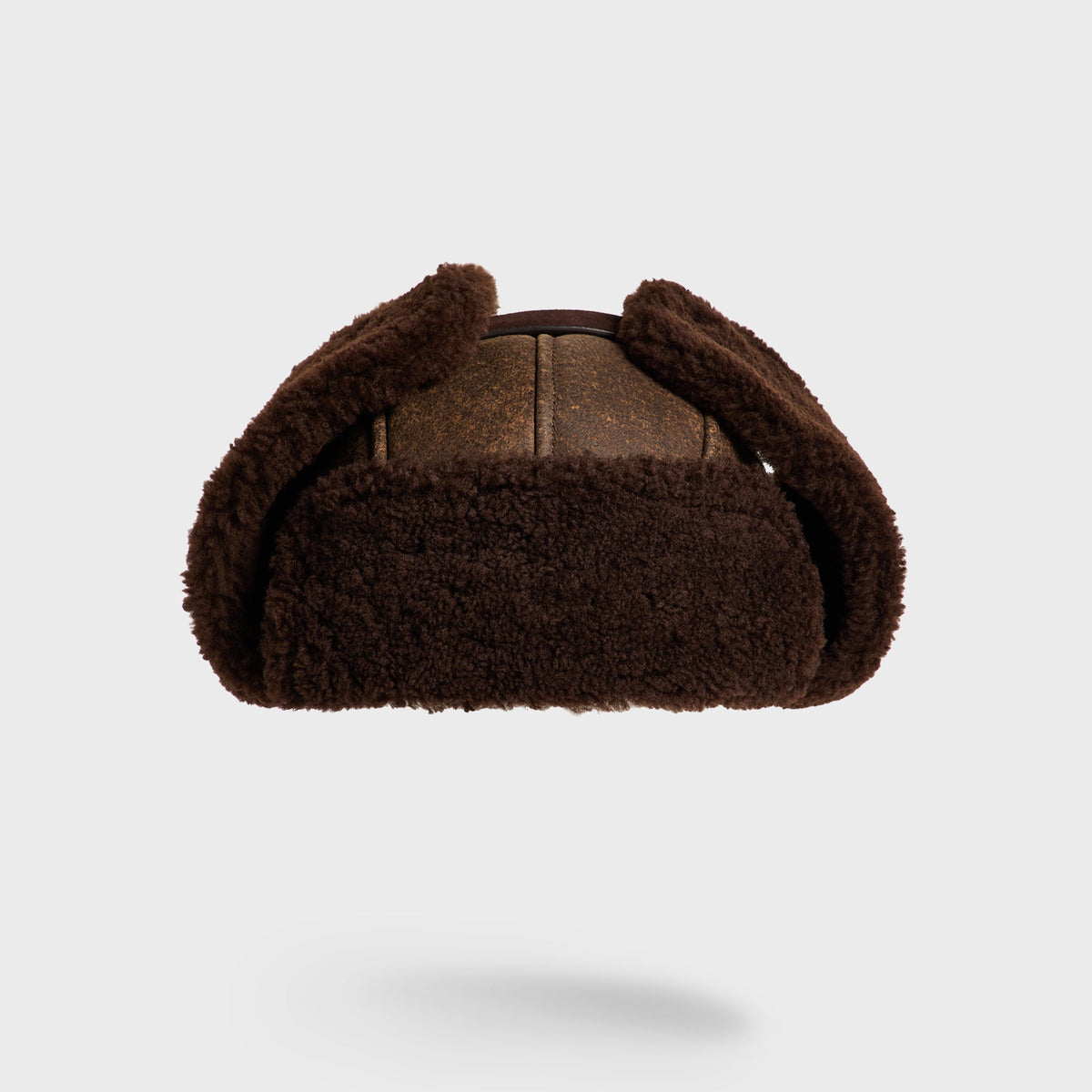 Giorgio Armani & Kith Quilted Nubuck Trapper Hat - Sea Turtle