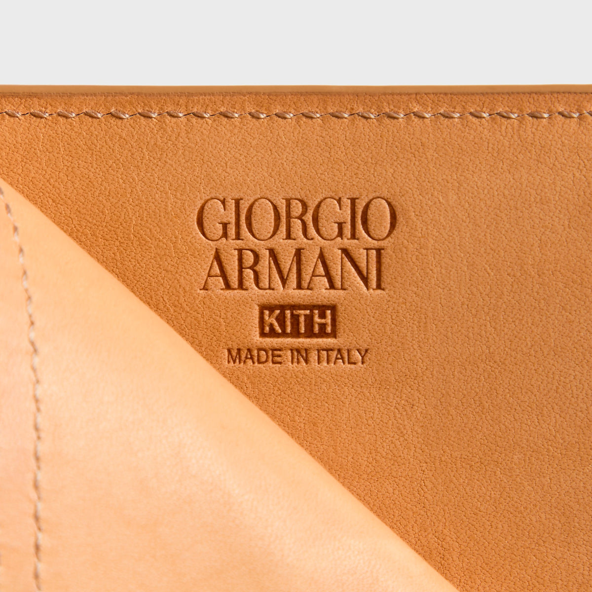 Giorgio Armani & Kith Card Holder - Naturale