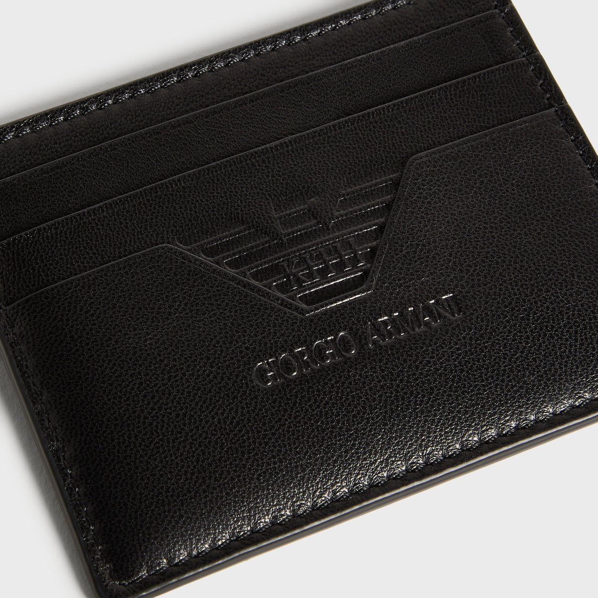 Giorgio Armani & Kith Card Holder - Nero