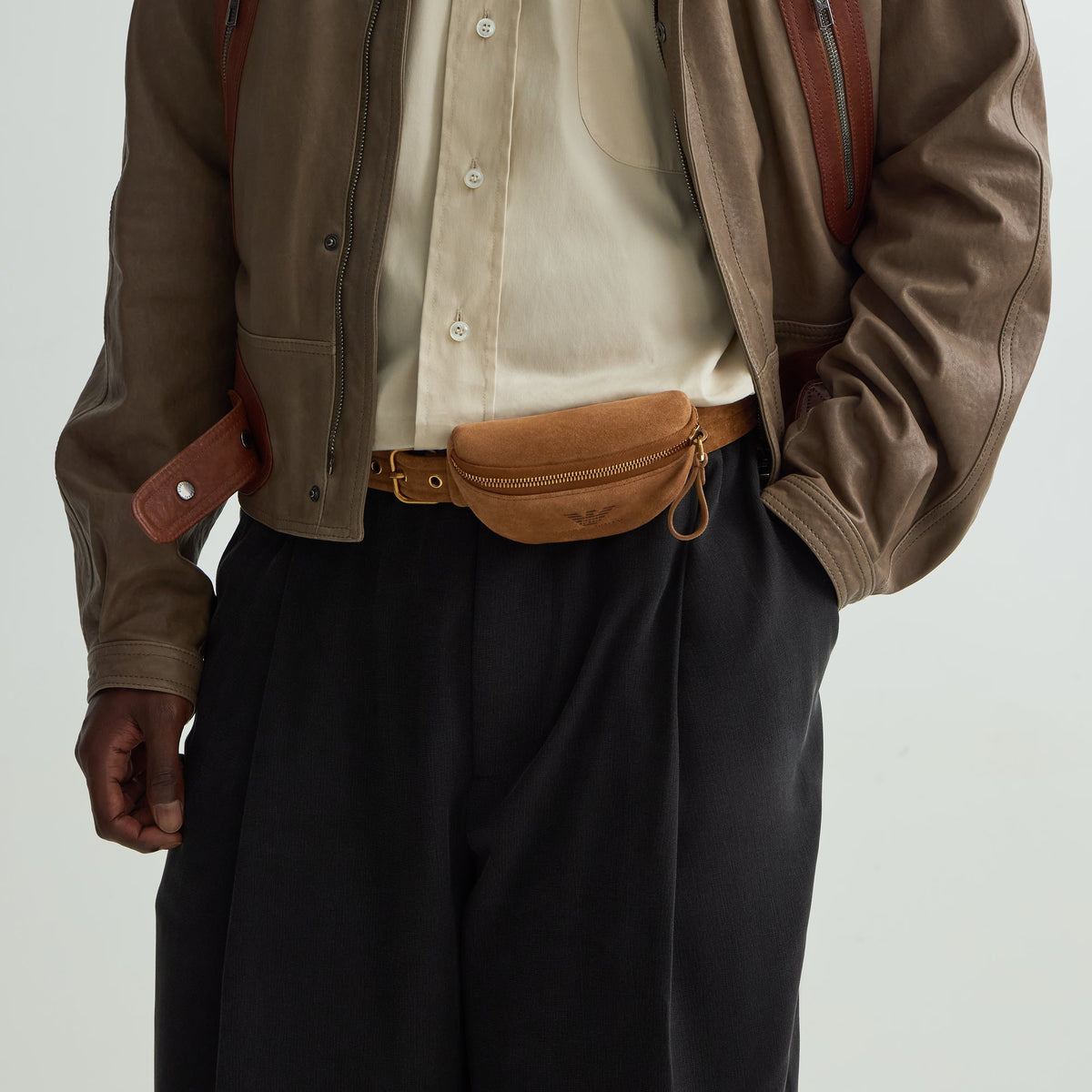 Giorgio Armani & Kith Belt Bag - Tan