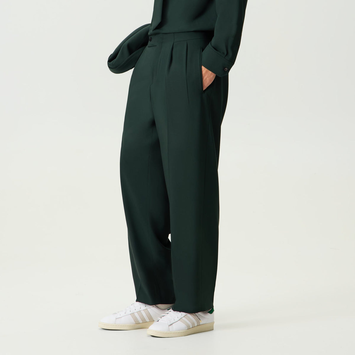 Giorgio Armani & Kith Ivy Wool Crepe Trouser - Stadium - PH