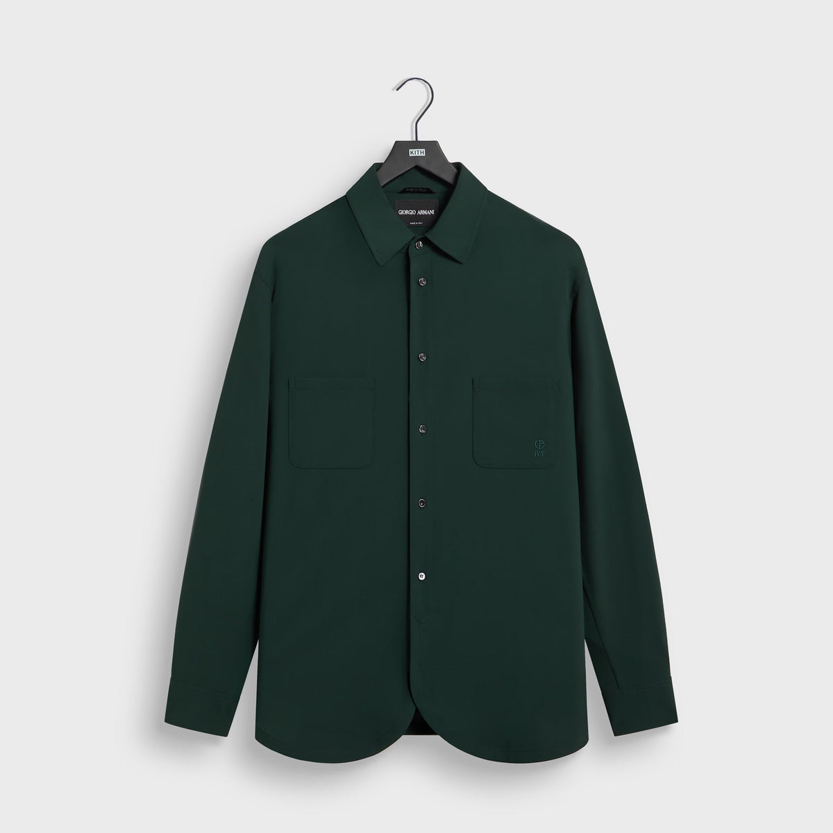 Giorgio Armani & Kith Ivy Wool Crepe Shirt - Stadium