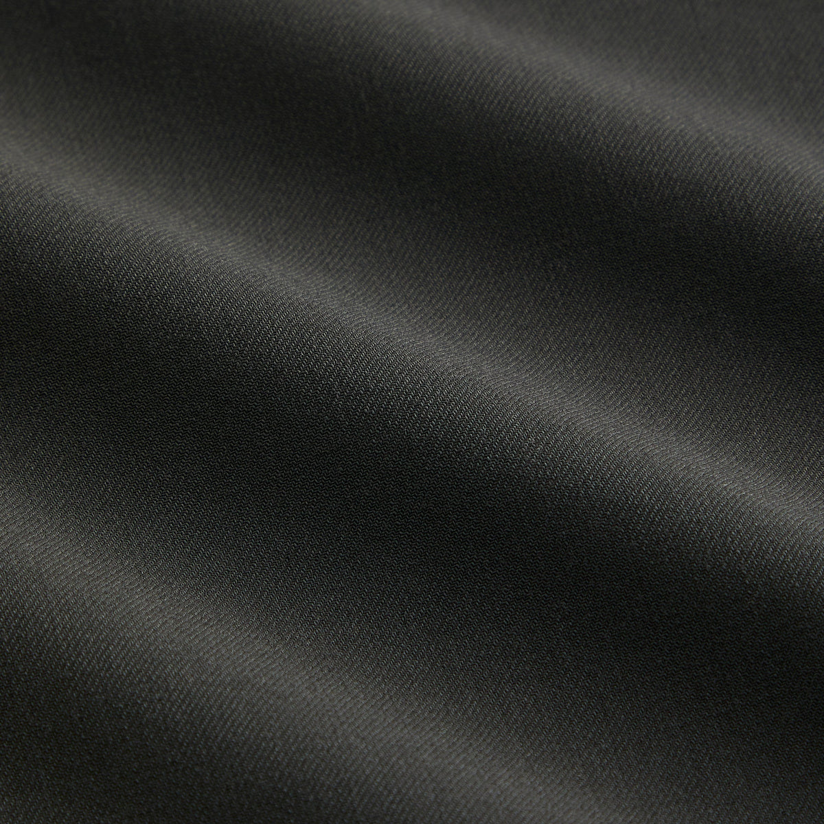 Giorgio Armani & Kith Ivy Wool Crepe Shirt - Charcoal Grey